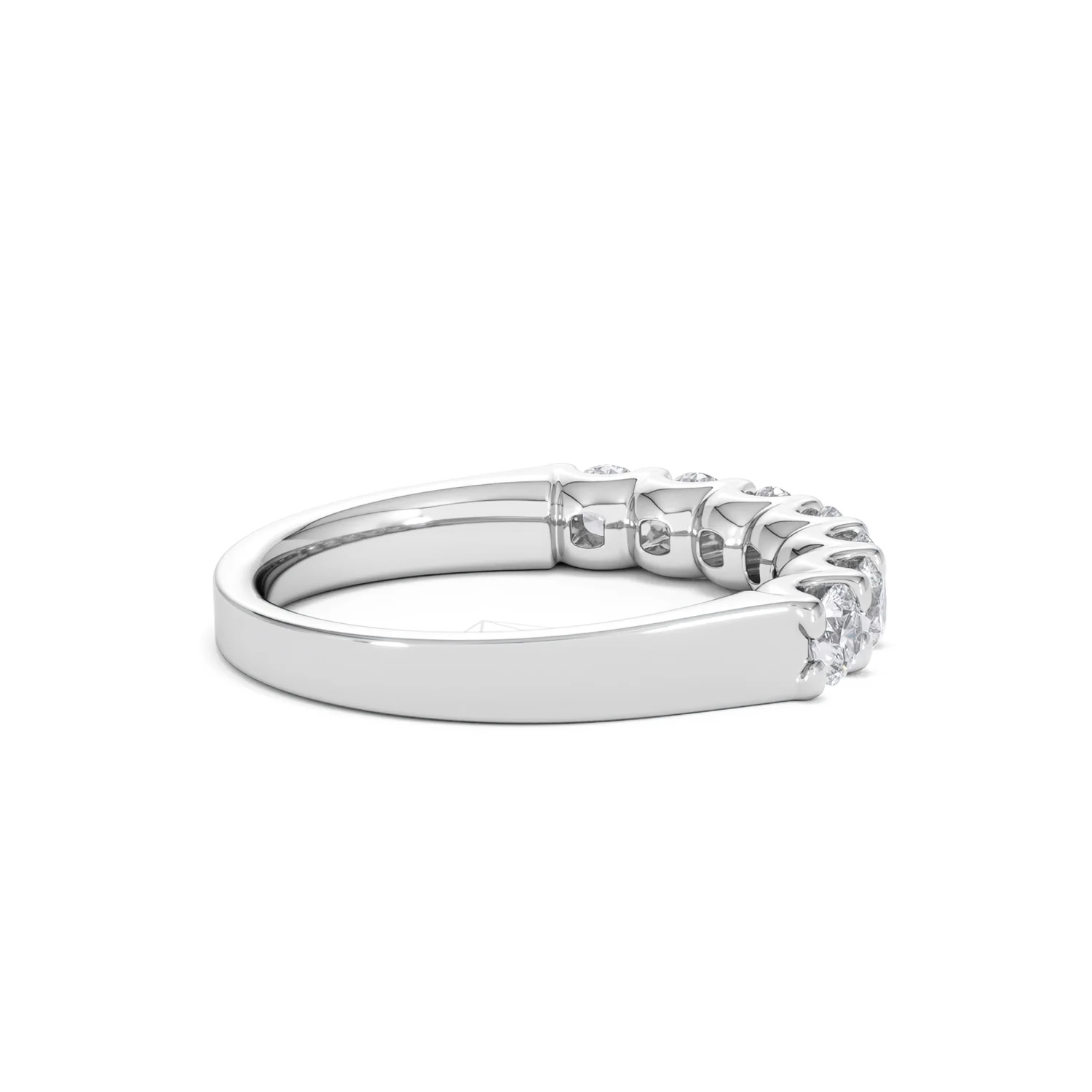 Chloe 18K White Gold Lab Diamond Eternity Ring 1.00ct G/Vs - Image 33