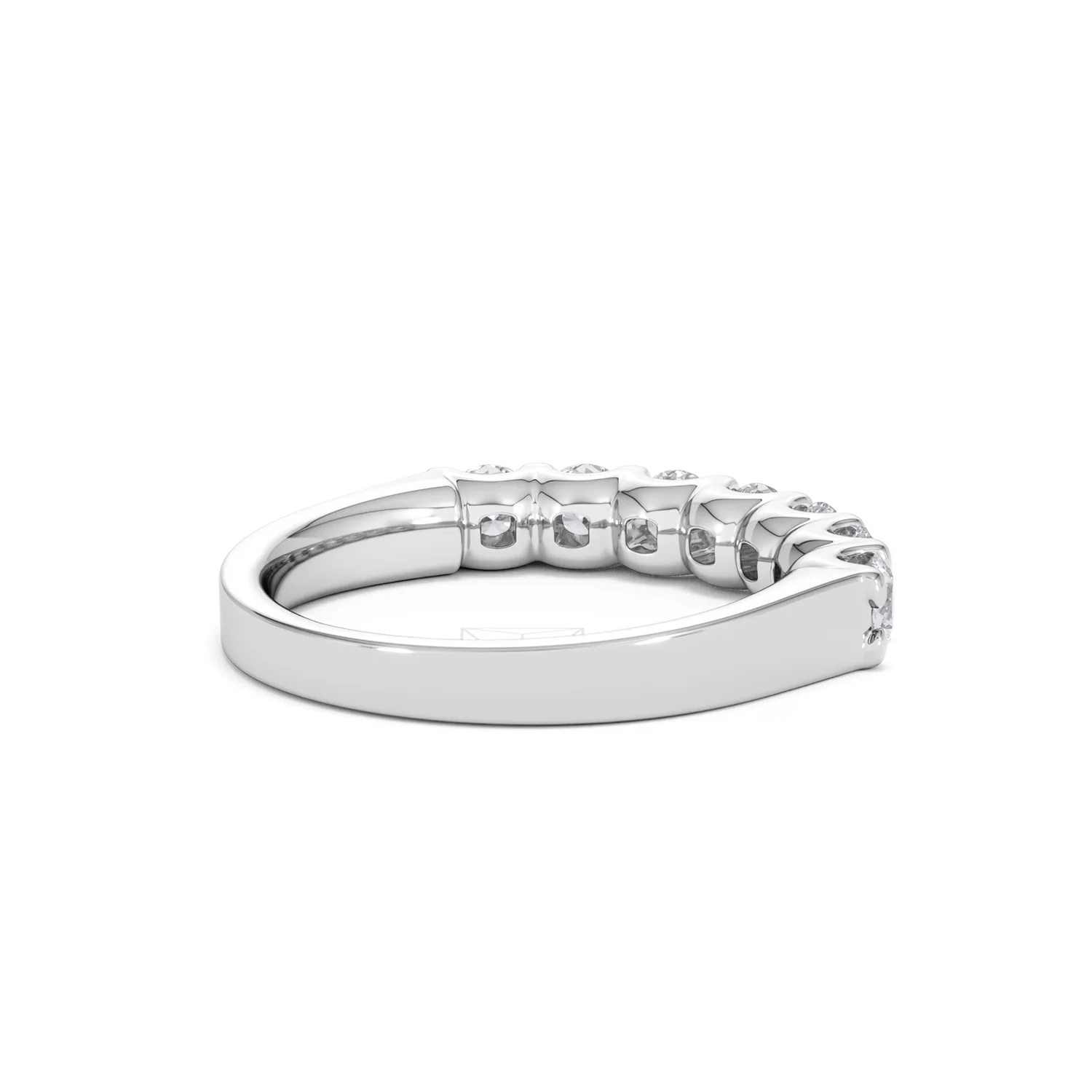 Chloe 18K White Gold Lab Diamond Eternity Ring 1.00ct G/Vs - Image 38