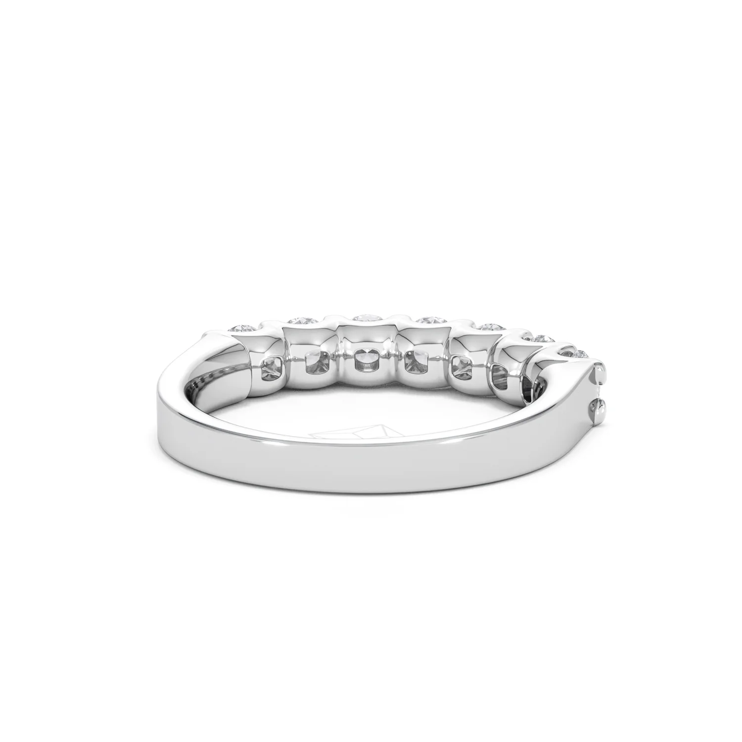Chloe 18K White Gold Lab Diamond Eternity Ring 1.00ct G/Vs - Image 44