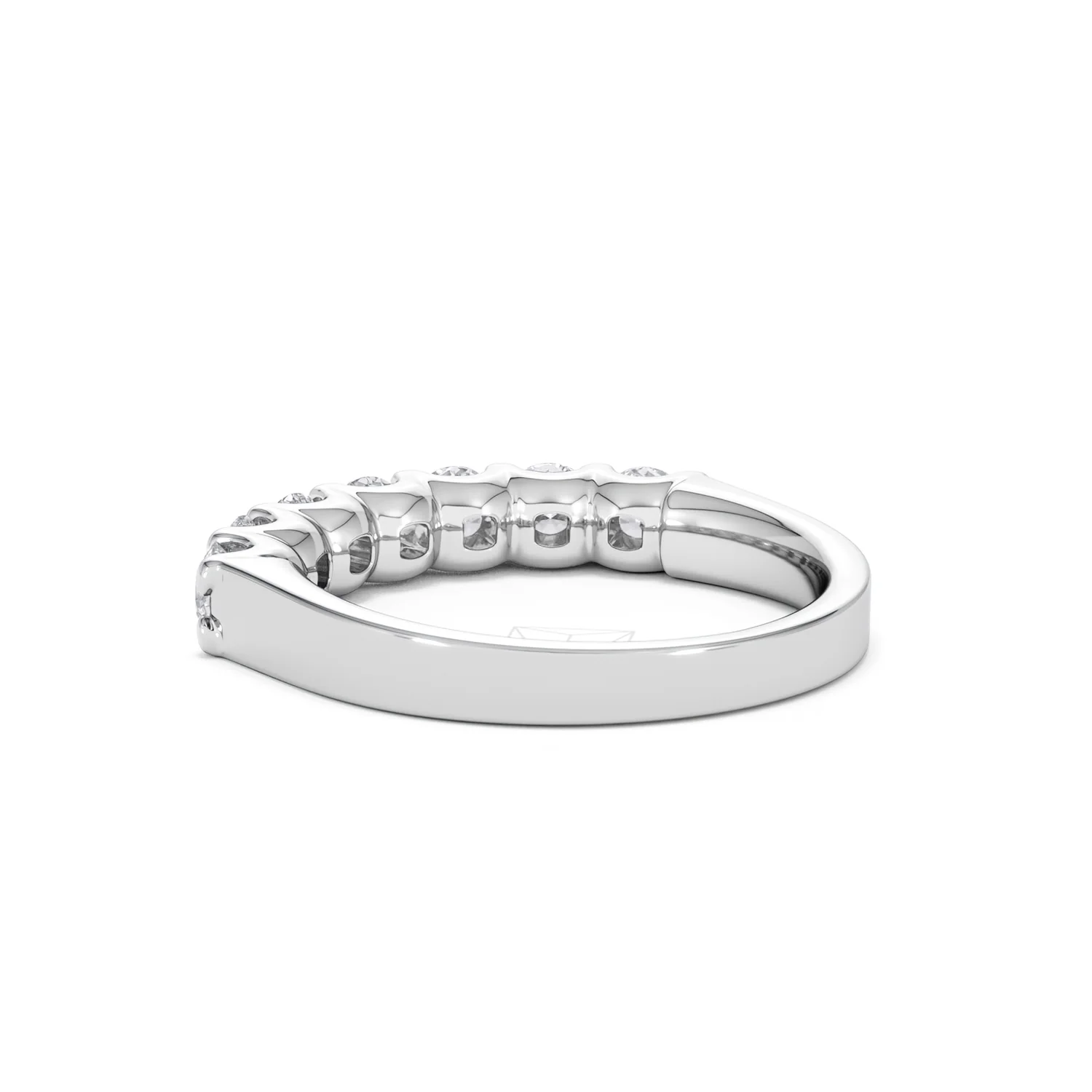 Chloe 18K White Gold Lab Diamond Eternity Ring 1.00ct G/Vs - Image 56