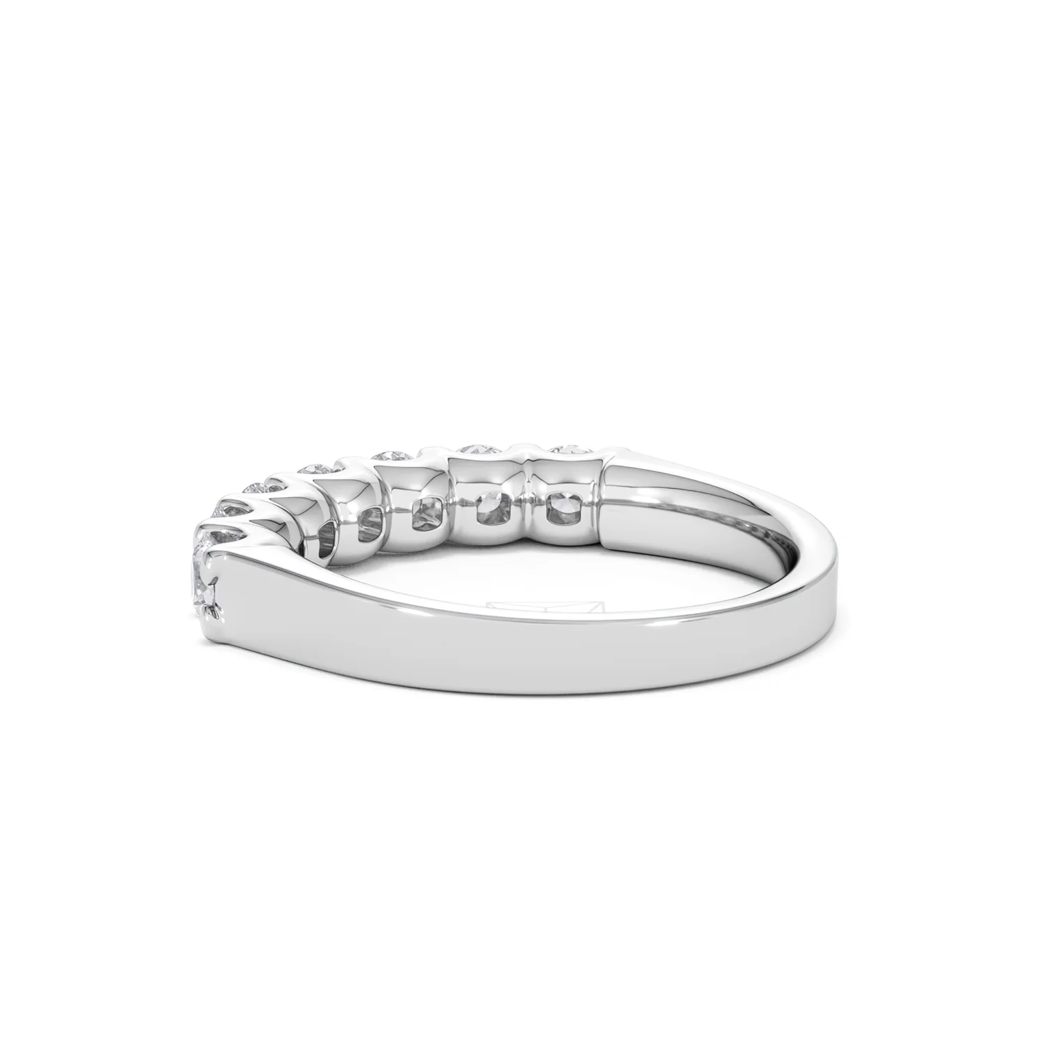 Chloe 18K White Gold Lab Diamond Eternity Ring 1.00ct G/Vs - Image 58