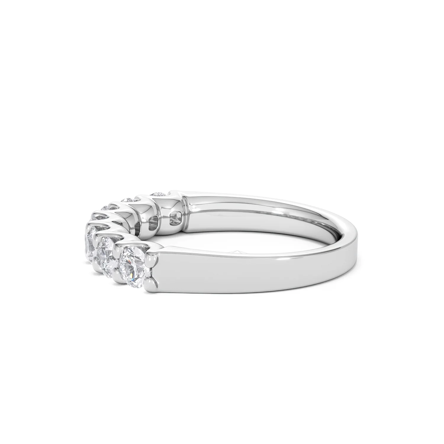 Chloe 18K White Gold Lab Diamond Eternity Ring 1.00ct G/Vs - Image 67