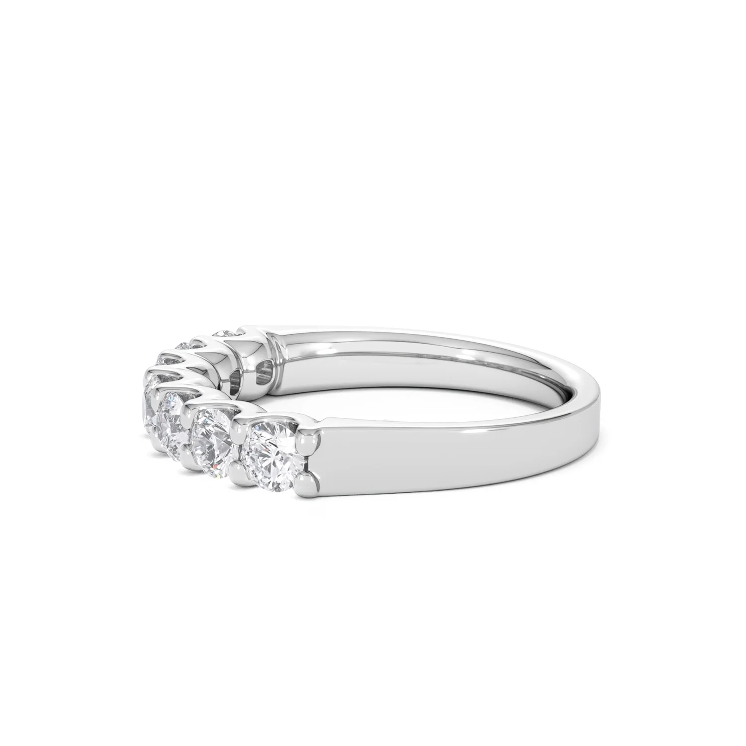 Chloe 18K White Gold Lab Diamond Eternity Ring 1.00ct G/Vs - Image 70