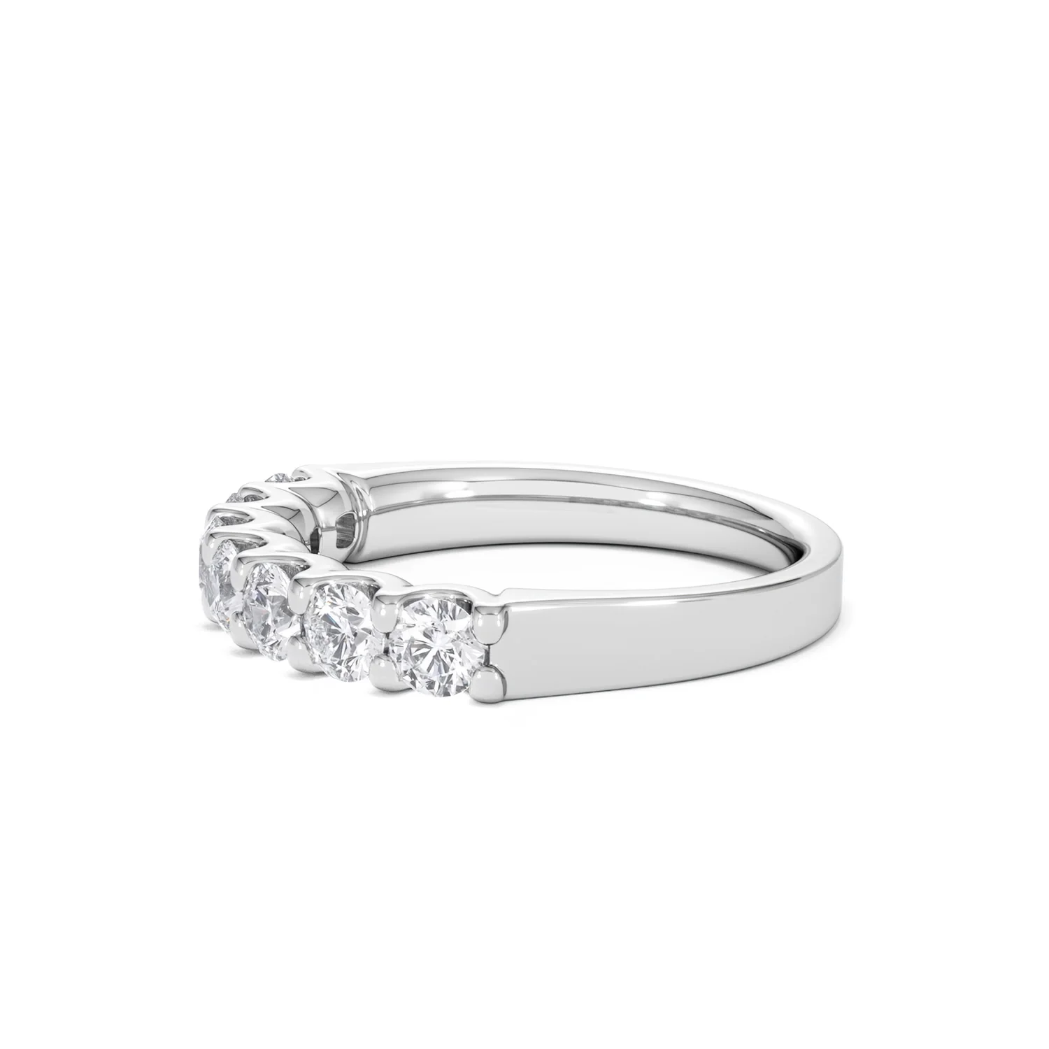Chloe 18K White Gold Lab Diamond Eternity Ring 1.00ct G/Vs - Image 72