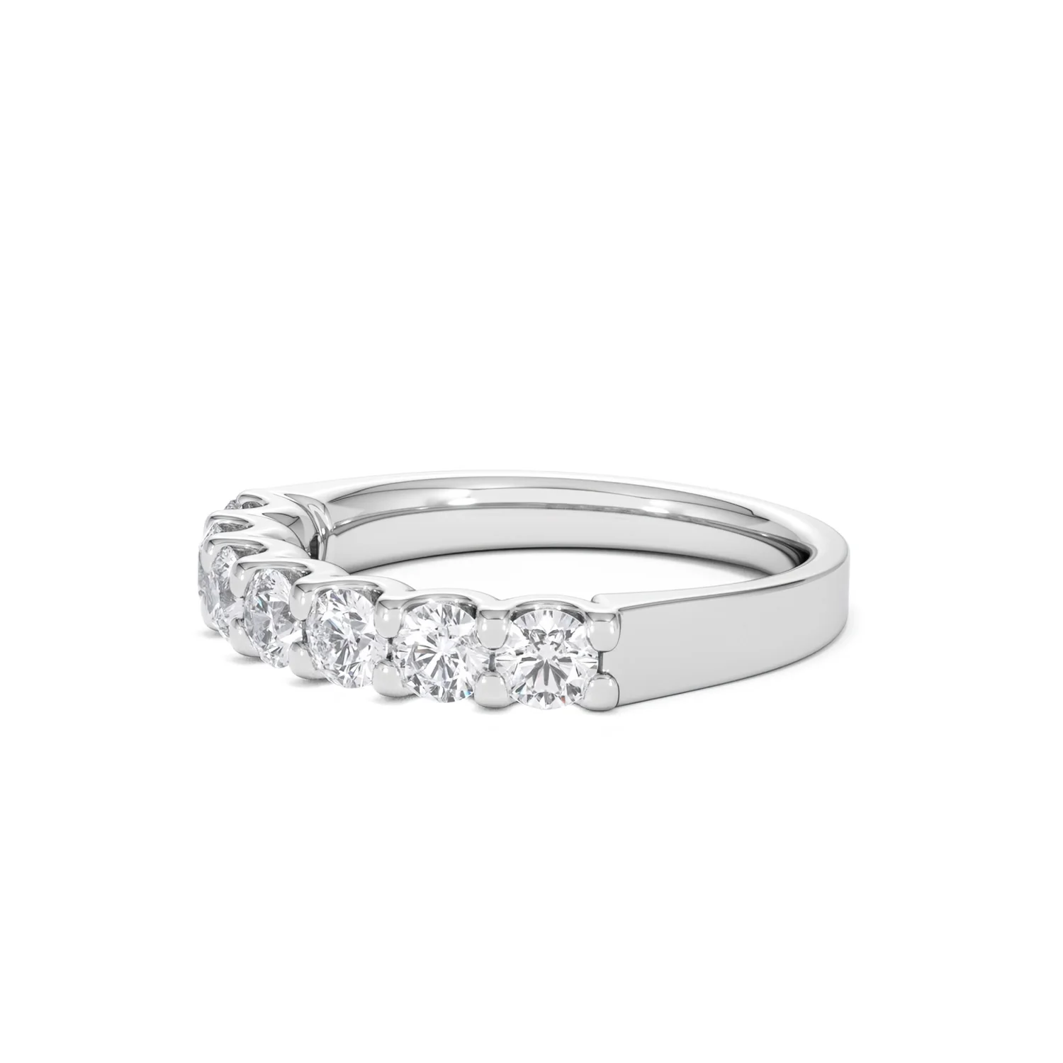 Chloe 18K White Gold Lab Diamond Eternity Ring 1.00ct G/Vs - Image 76