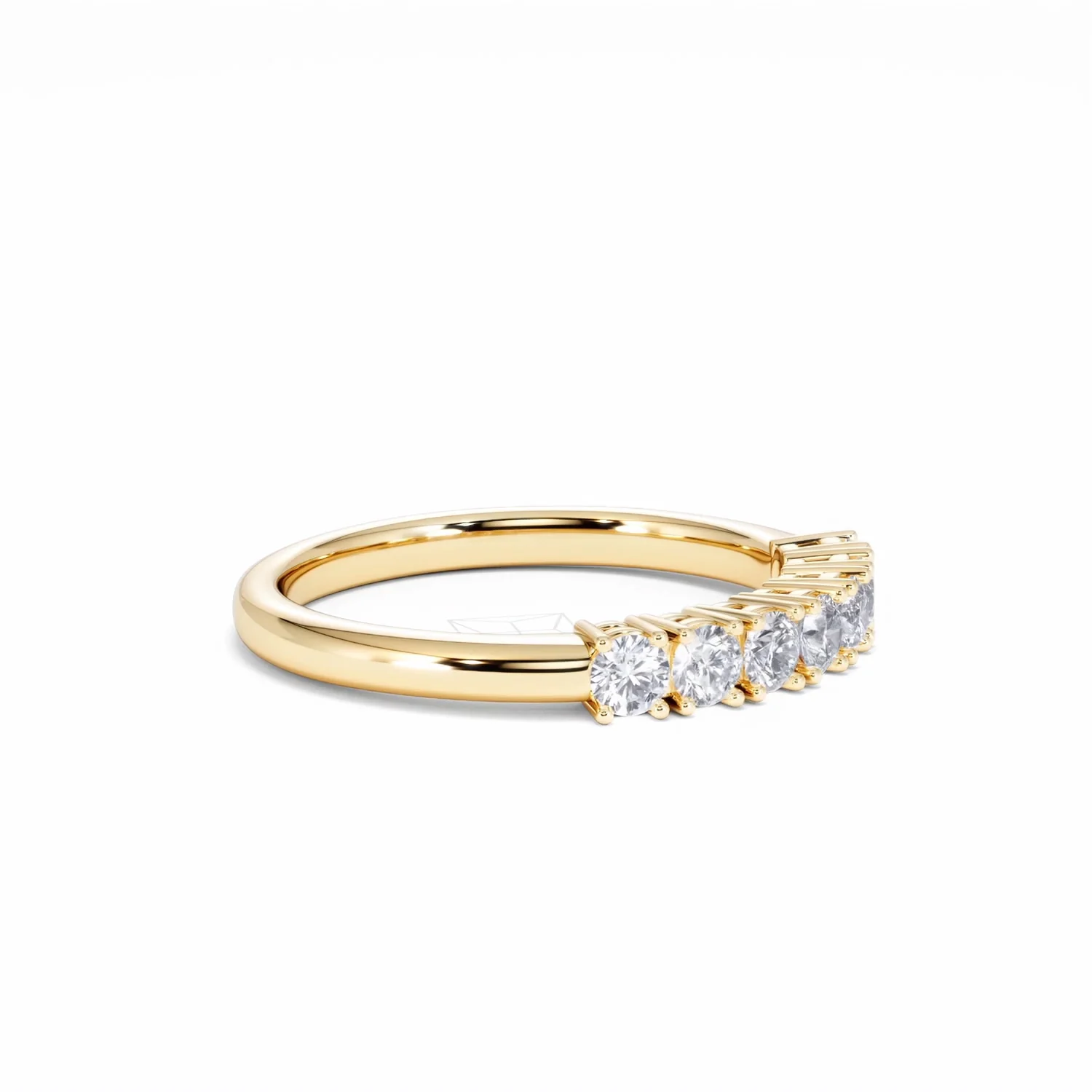 Chloe 7 Stone Lab Diamond Eternity Ring 0.50CT G/VS in 9K Gold - Image 21