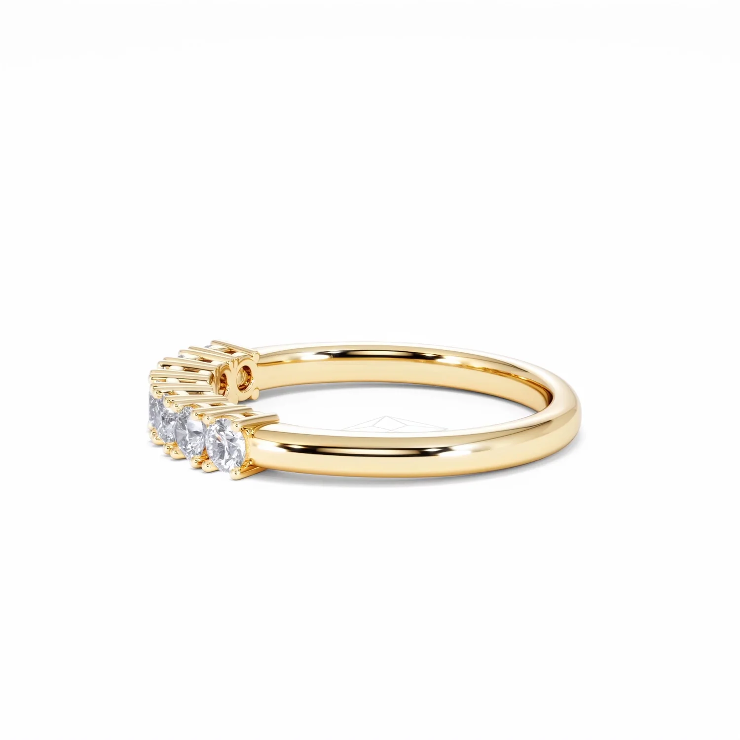 Chloe 7 Stone Lab Diamond Eternity Ring 0.50CT G/VS in 9K Gold - Image 69