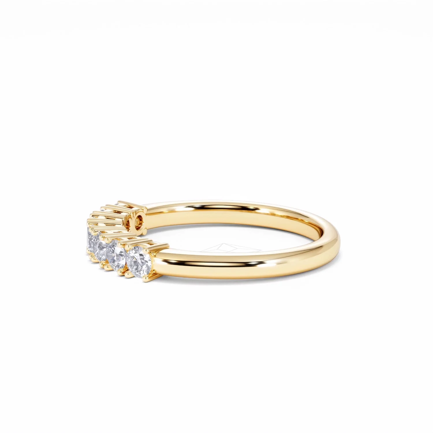 Chloe 7 Stone Lab Diamond Eternity Ring 0.50CT G/VS in 9K Gold - Image 70