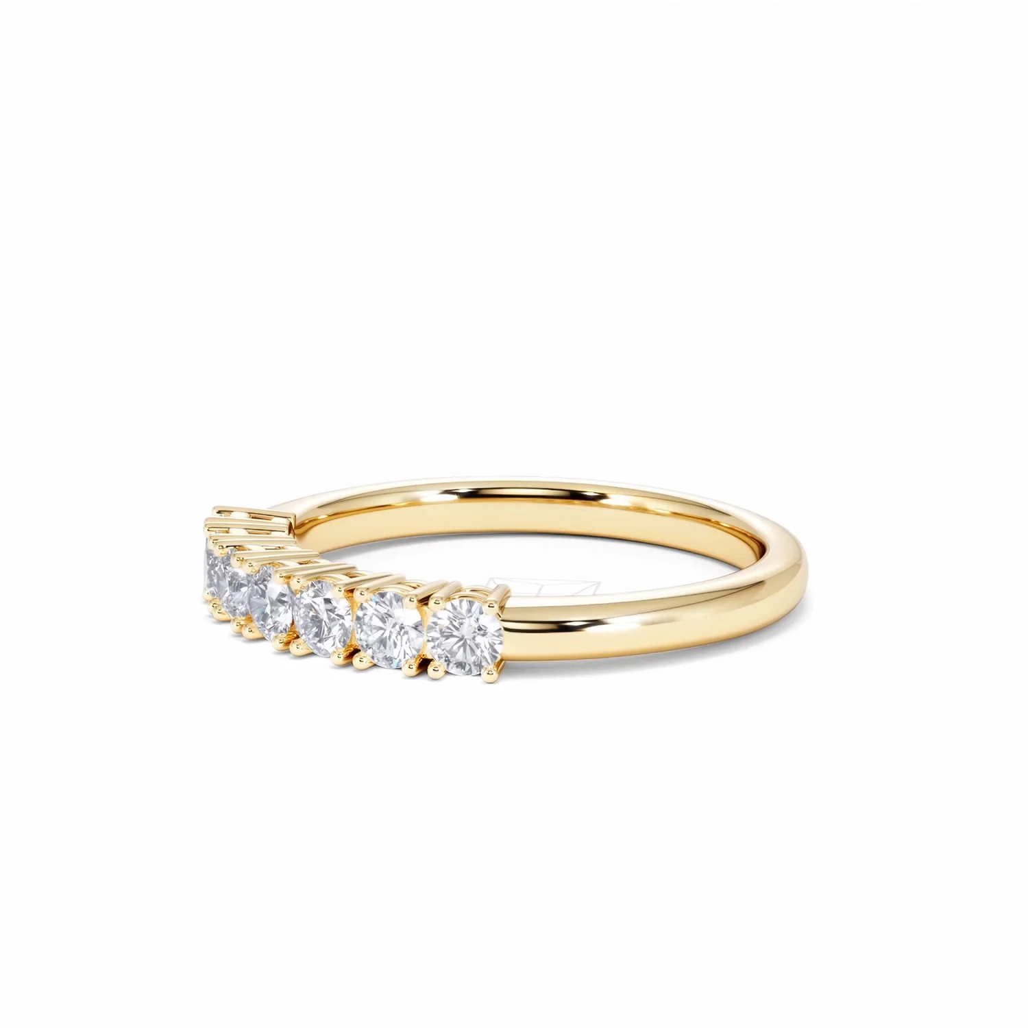 Chloe 7 Stone Lab Diamond Eternity Ring 0.50CT G/VS in 9K Gold - Image 76