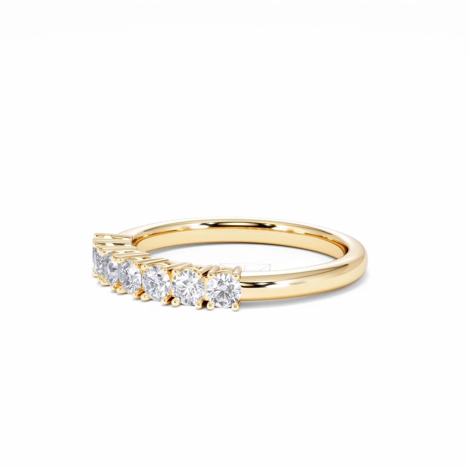 Chloe 7 Stone Lab Diamond Eternity Ring 0.50CT G/VS in 9K Gold - Image 77