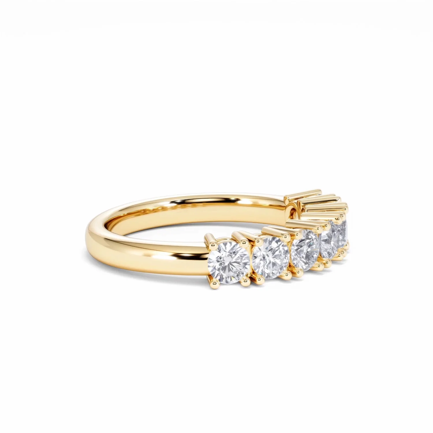 Chloe 7 Stone Lab Diamond Eternity Ring 1.00CT G/VS in 9K Gold - Image 22