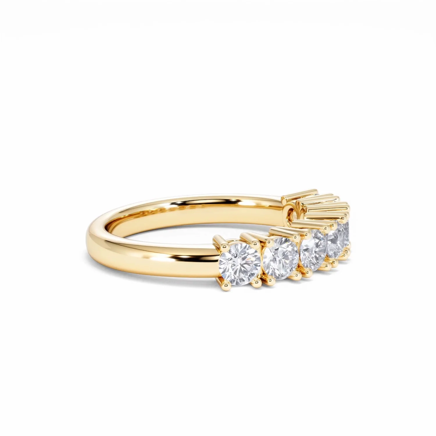 Chloe 7 Stone Lab Diamond Eternity Ring 1.00CT G/VS in 9K Gold - Image 23