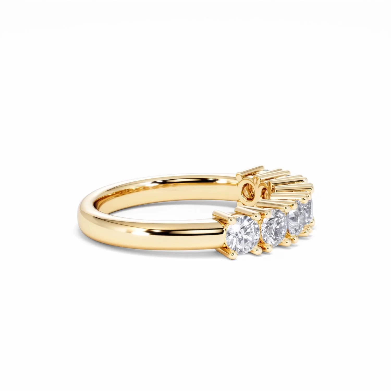 Chloe 7 Stone Lab Diamond Eternity Ring 1.00CT G/VS in 9K Gold - Image 26
