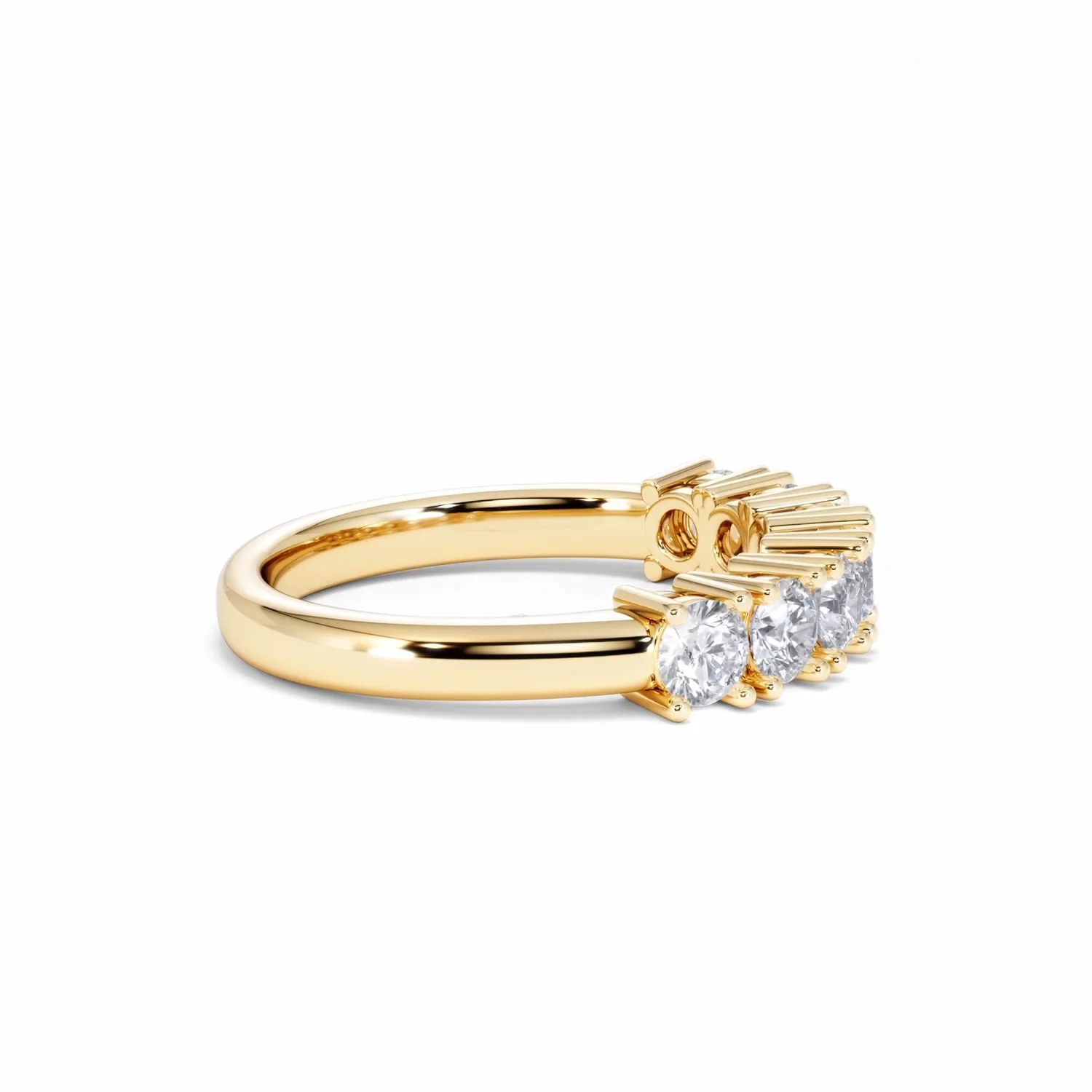 Chloe 7 Stone Lab Diamond Eternity Ring 1.00CT G/VS in 9K Gold - Image 27