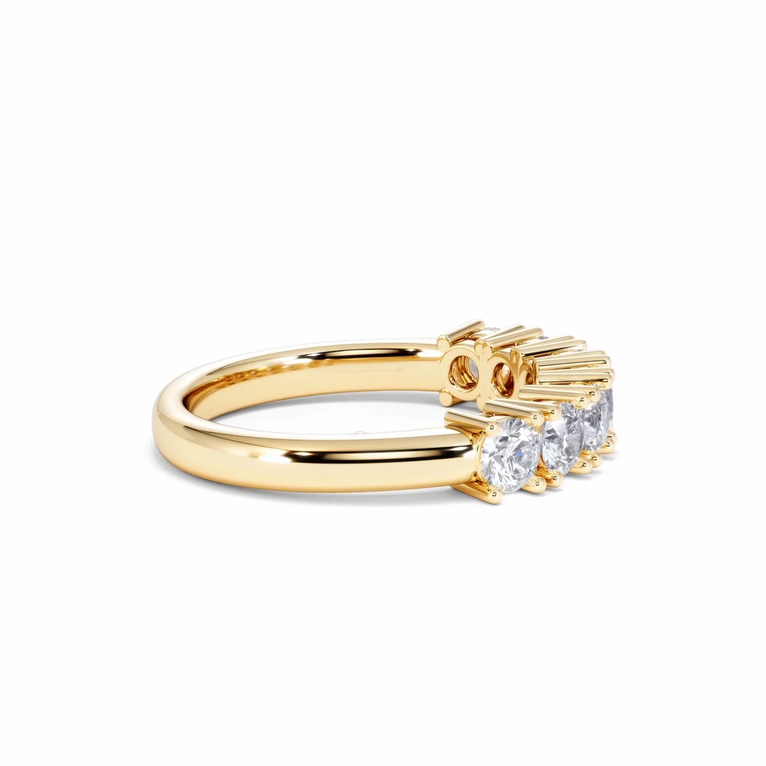 Chloe 7 Stone Lab Diamond Eternity Ring 1.00CT G/VS in 9K Gold - Image 28