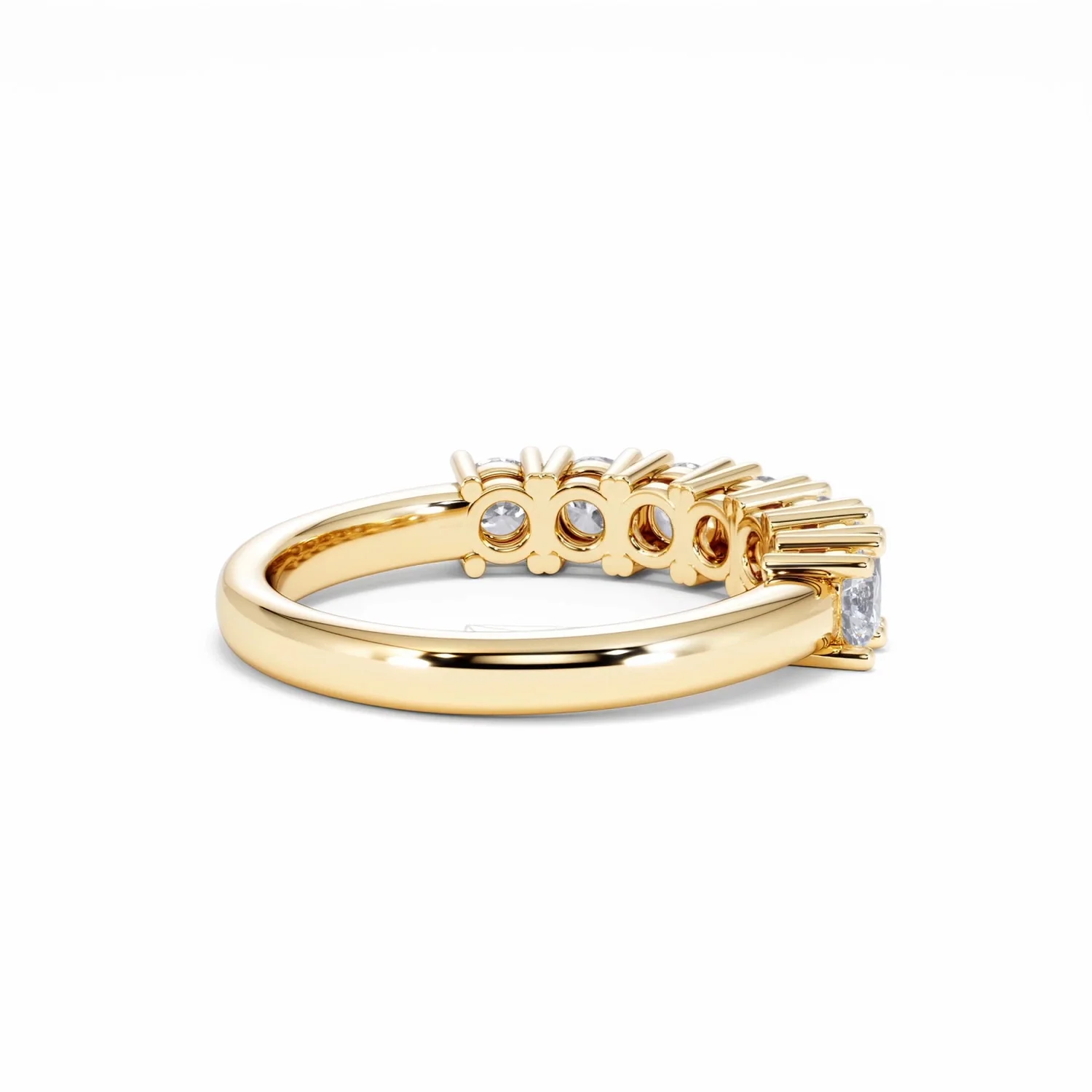 Chloe 7 Stone Lab Diamond Eternity Ring 1.00CT G/VS in 9K Gold - Image 37