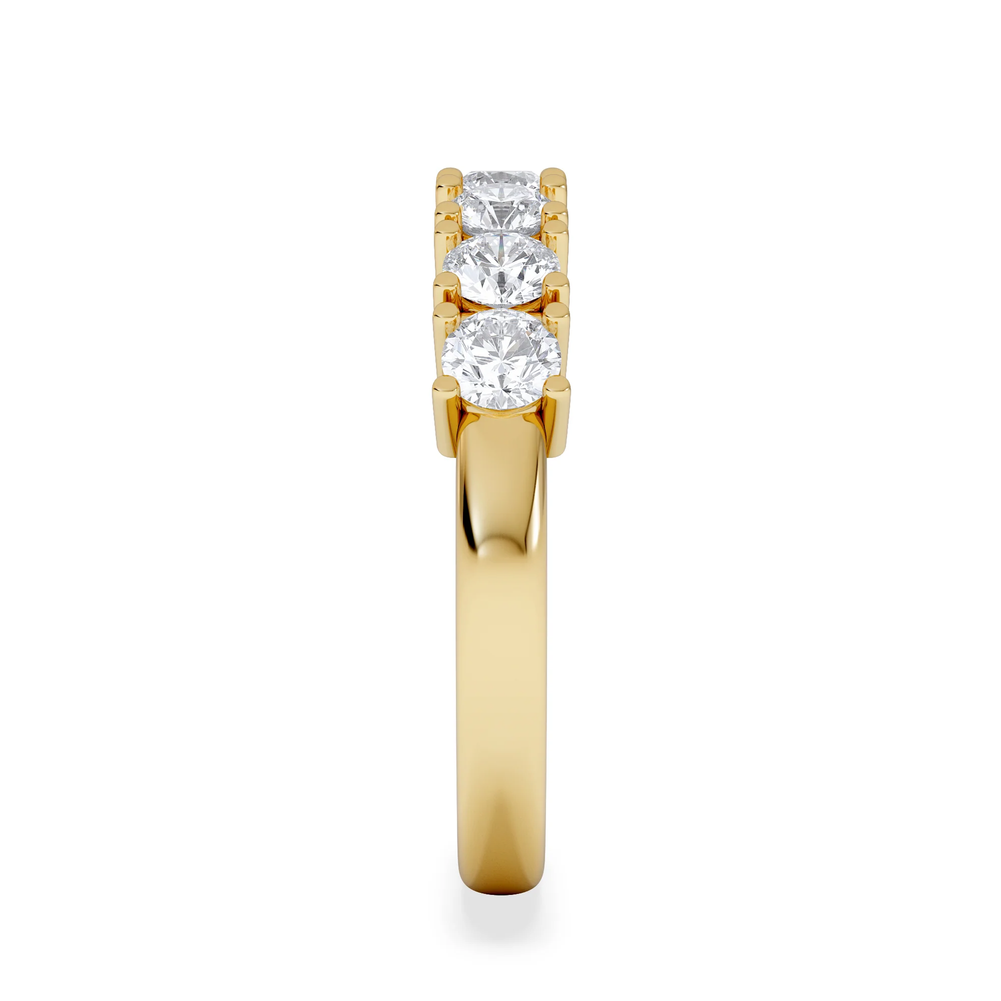 Chloe 7 Stone Lab Diamond Eternity Ring 1.00CT G/VS in 9K Gold - Image 4