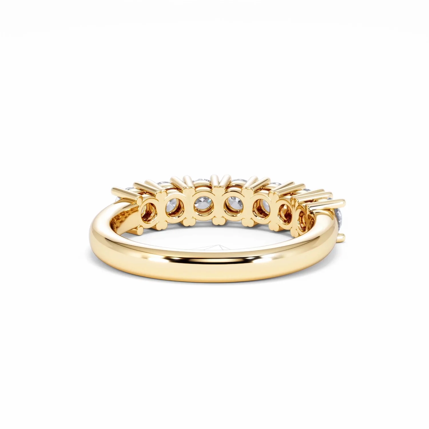 Chloe 7 Stone Lab Diamond Eternity Ring 1.00CT G/VS in 9K Gold - Image 45