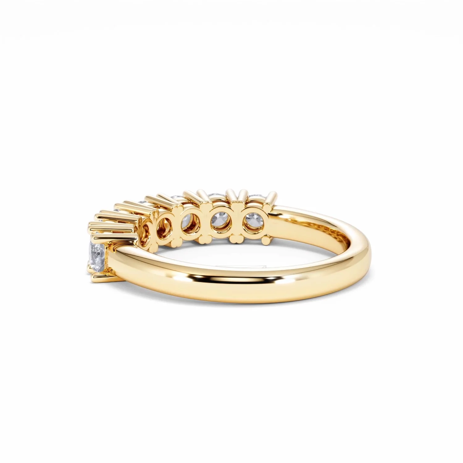 Chloe 7 Stone Lab Diamond Eternity Ring 1.00CT G/VS in 9K Gold - Image 58