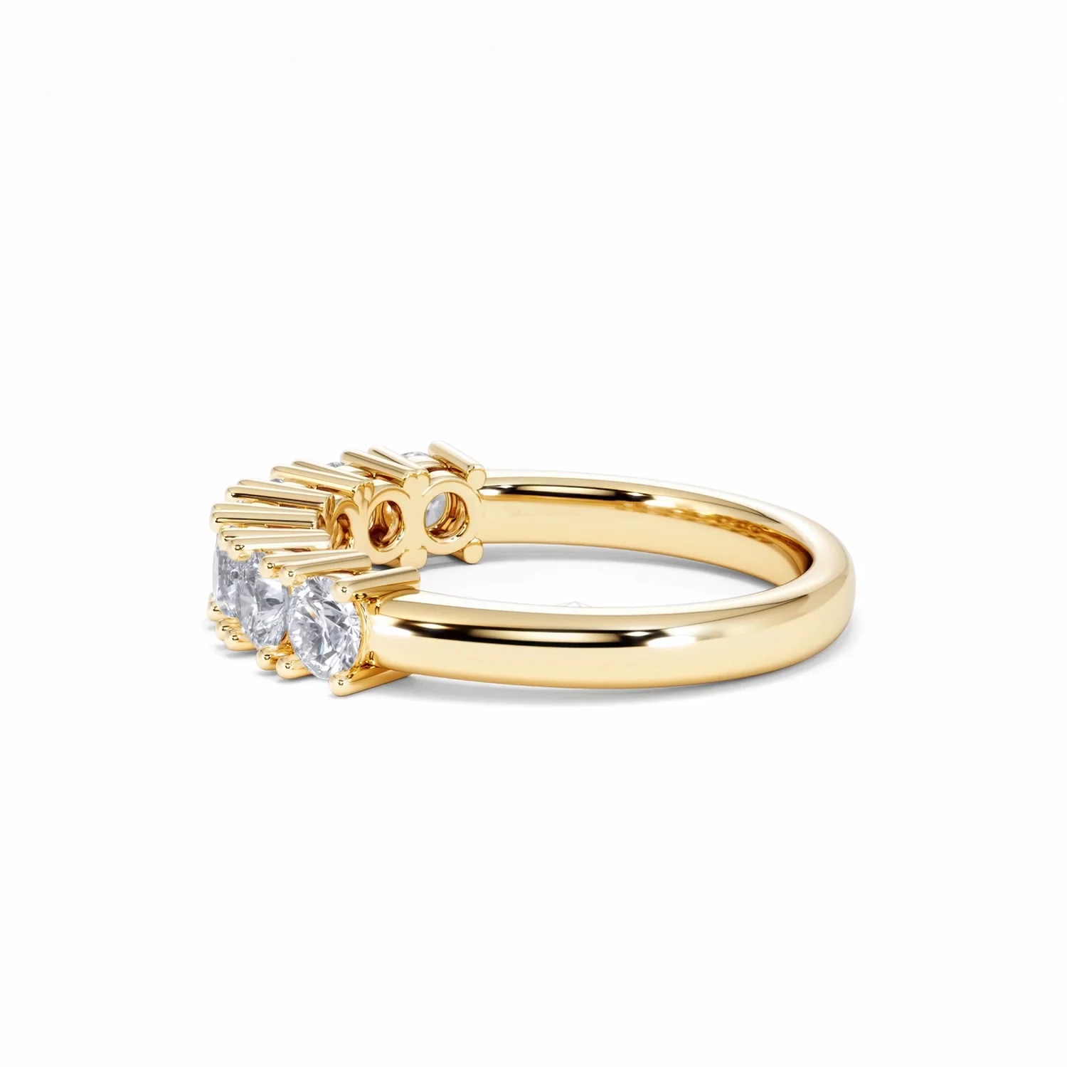 Chloe 7 Stone Lab Diamond Eternity Ring 1.00CT G/VS in 9K Gold - Image 66