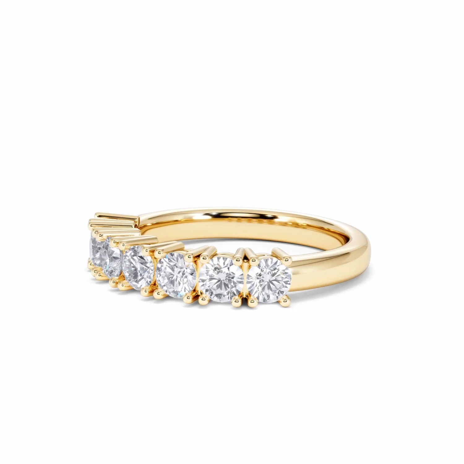 Chloe 7 Stone Lab Diamond Eternity Ring 1.00CT G/VS in 9K Gold - Image 78