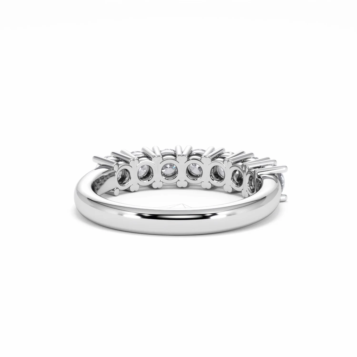 Chloe 7 Stone Lab Diamond Eternity Ring 1.00CT G/VS in 9K White Gold - Image 46