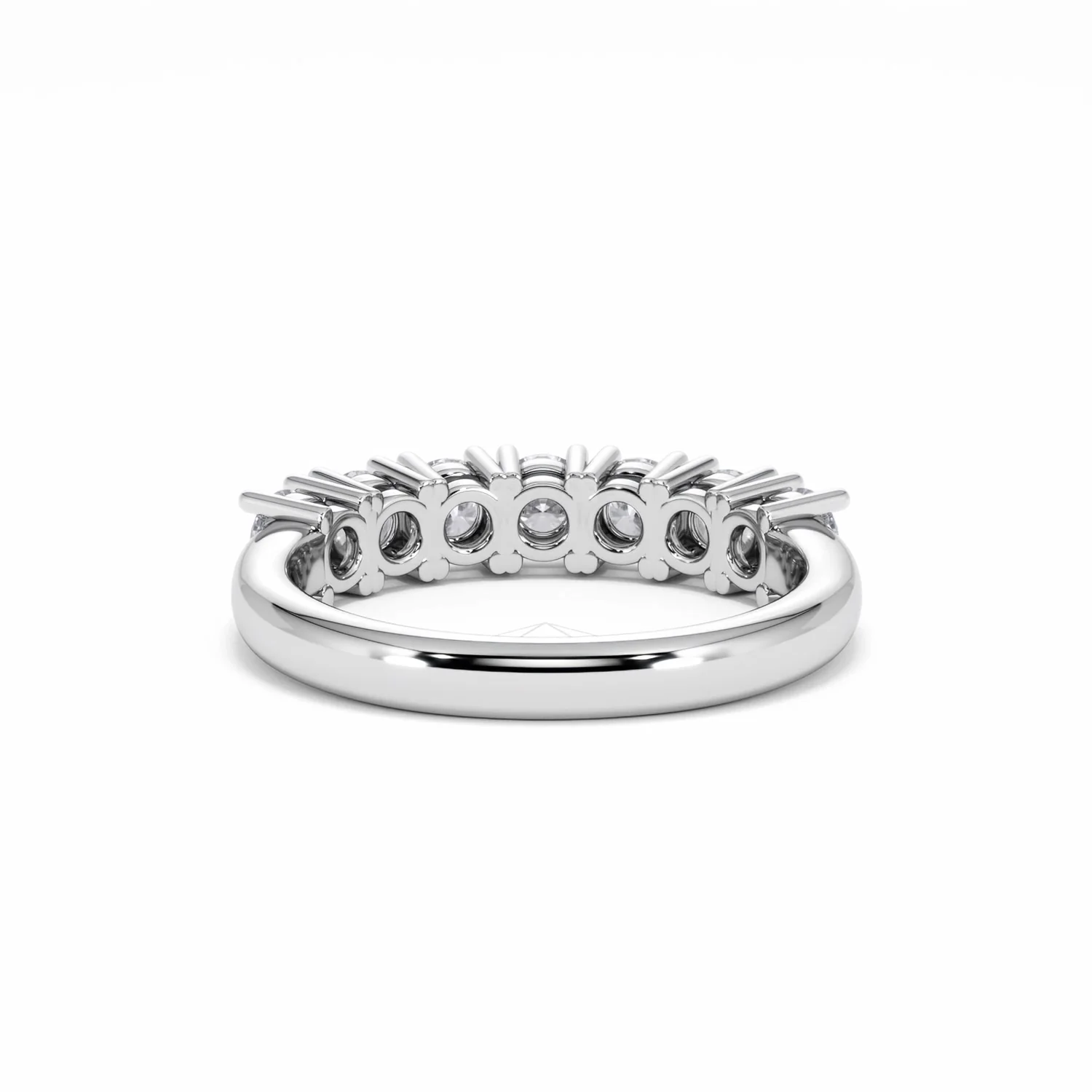 Chloe 7 Stone Lab Diamond Eternity Ring 1.00CT G/VS in 9K White Gold - Image 49