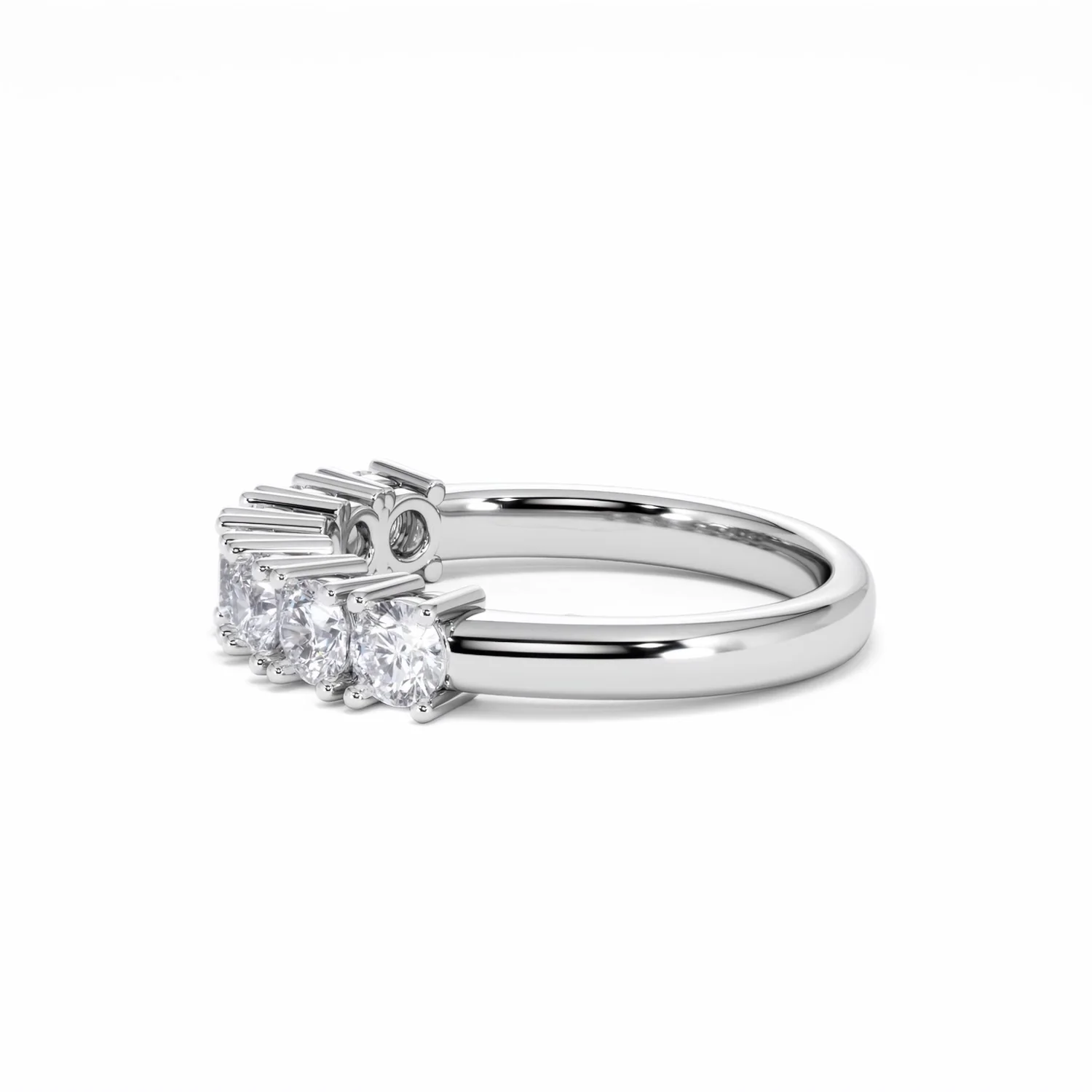 Chloe 7 Stone Lab Diamond Eternity Ring 1.00CT G/VS in 9K White Gold - Image 70