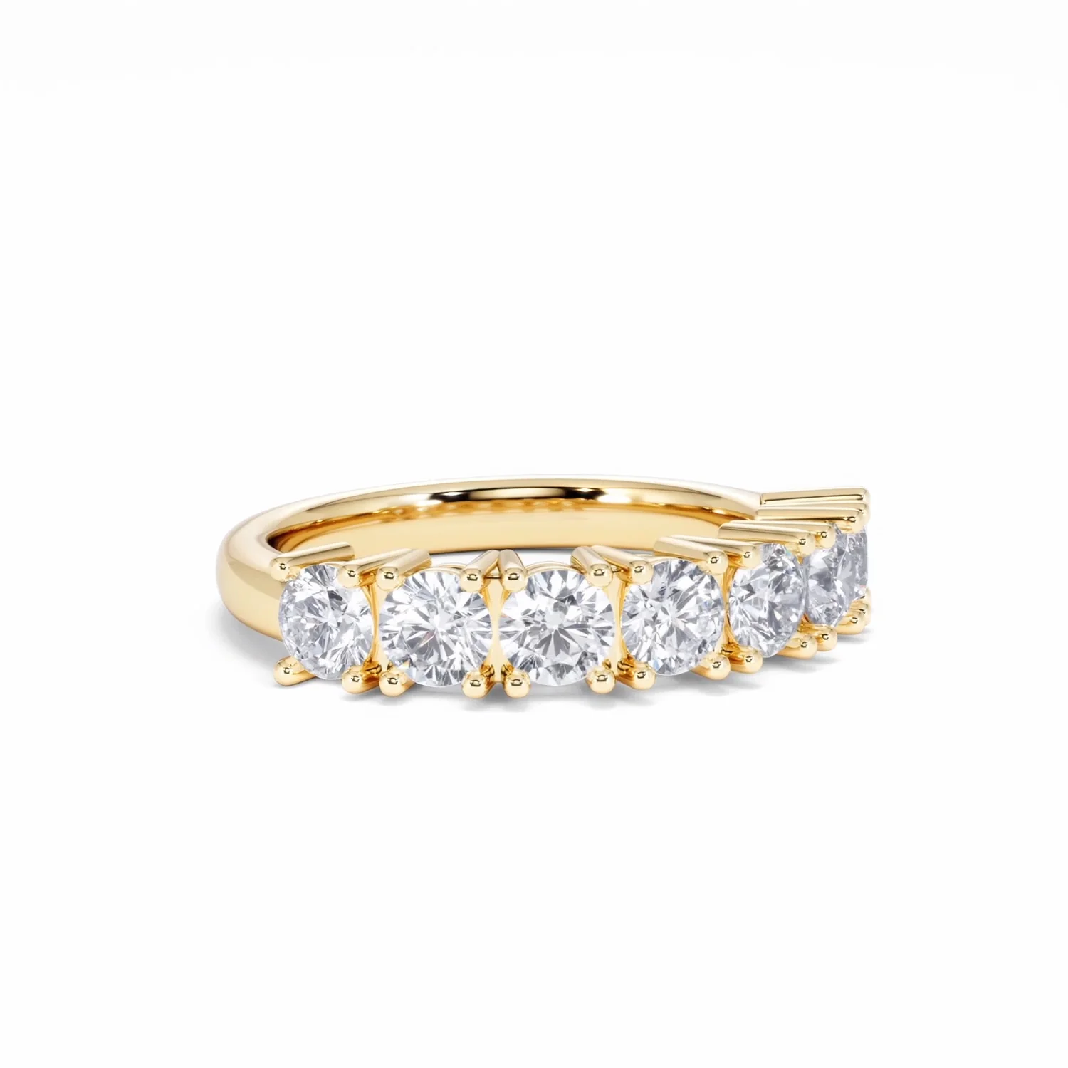 Chloe 7 Stone Lab Diamond Eternity Ring 1.50CT F/VS in 9K Gold - Image 14