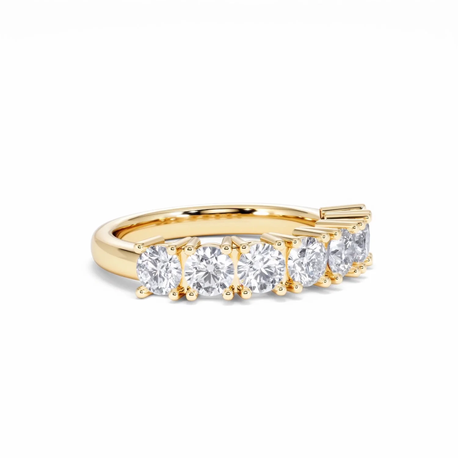 Chloe 7 Stone Lab Diamond Eternity Ring 1.50CT F/VS in 9K Gold - Image 16