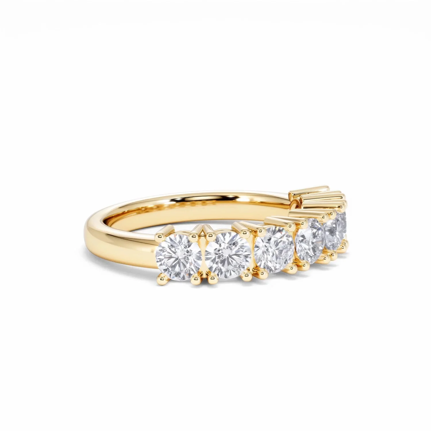 Chloe 7 Stone Lab Diamond Eternity Ring 1.50CT F/VS in 9K Gold - Image 19
