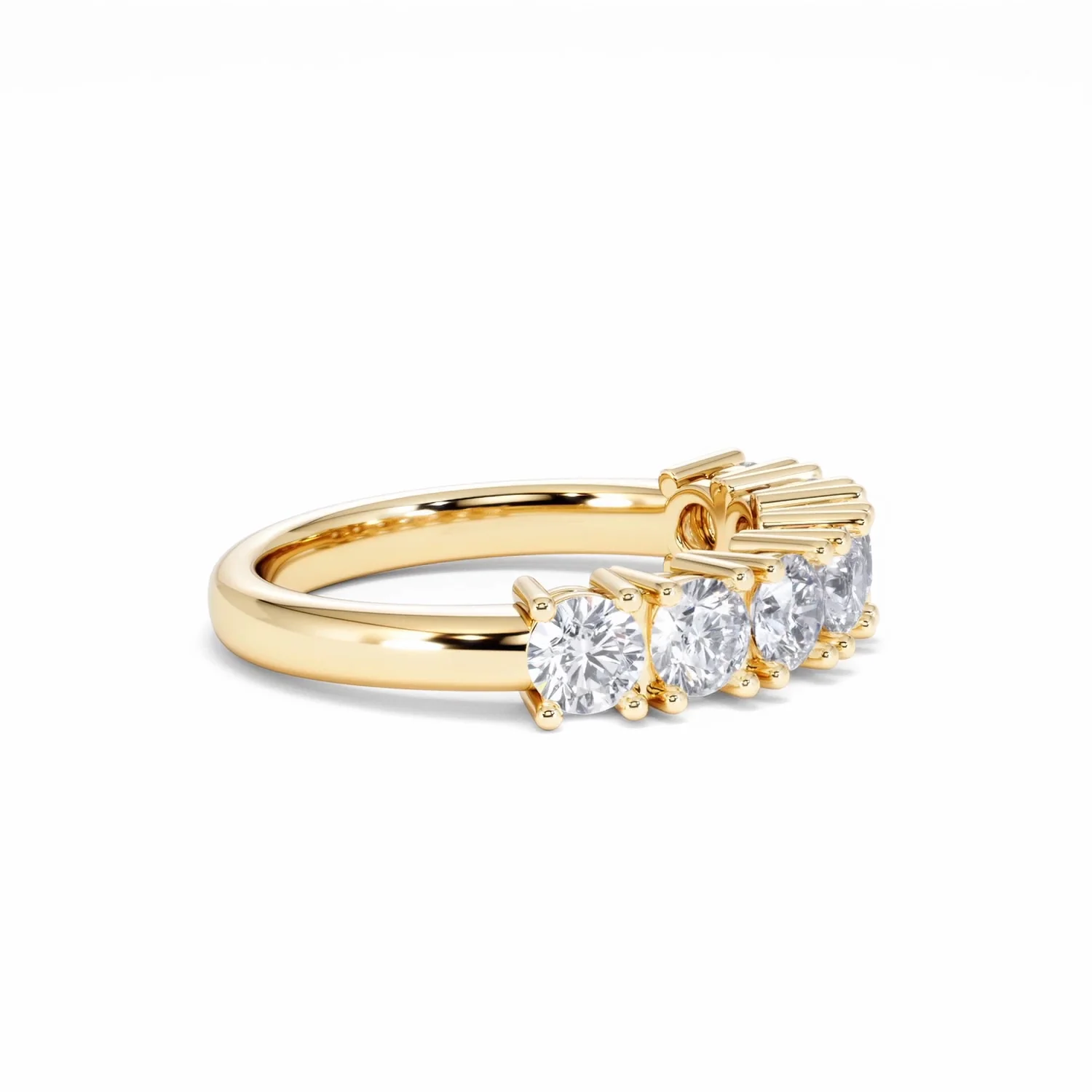 Chloe 7 Stone Lab Diamond Eternity Ring 1.50CT F/VS in 9K Gold - Image 24