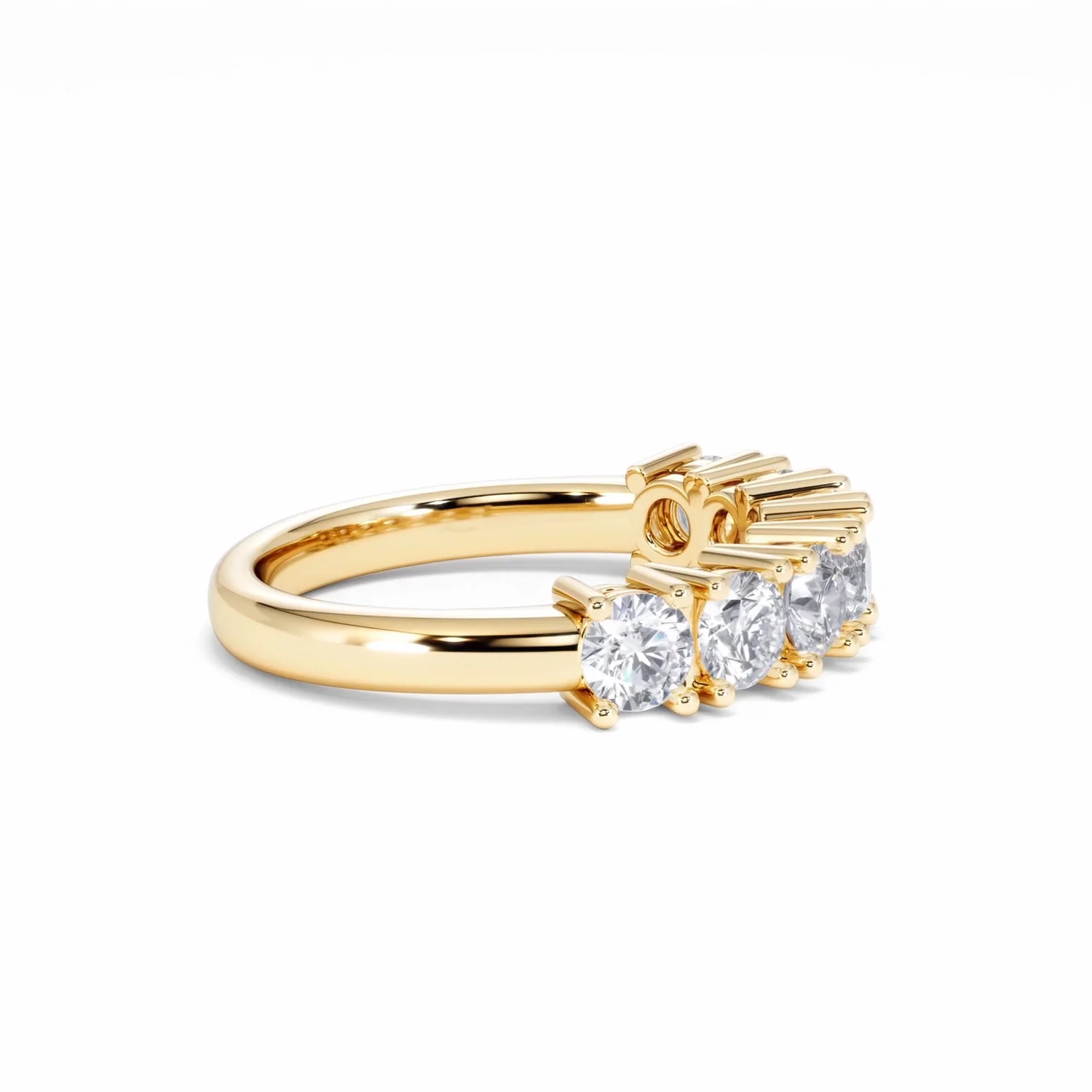 Chloe 7 Stone Lab Diamond Eternity Ring 1.50CT F/VS in 9K Gold - Image 26