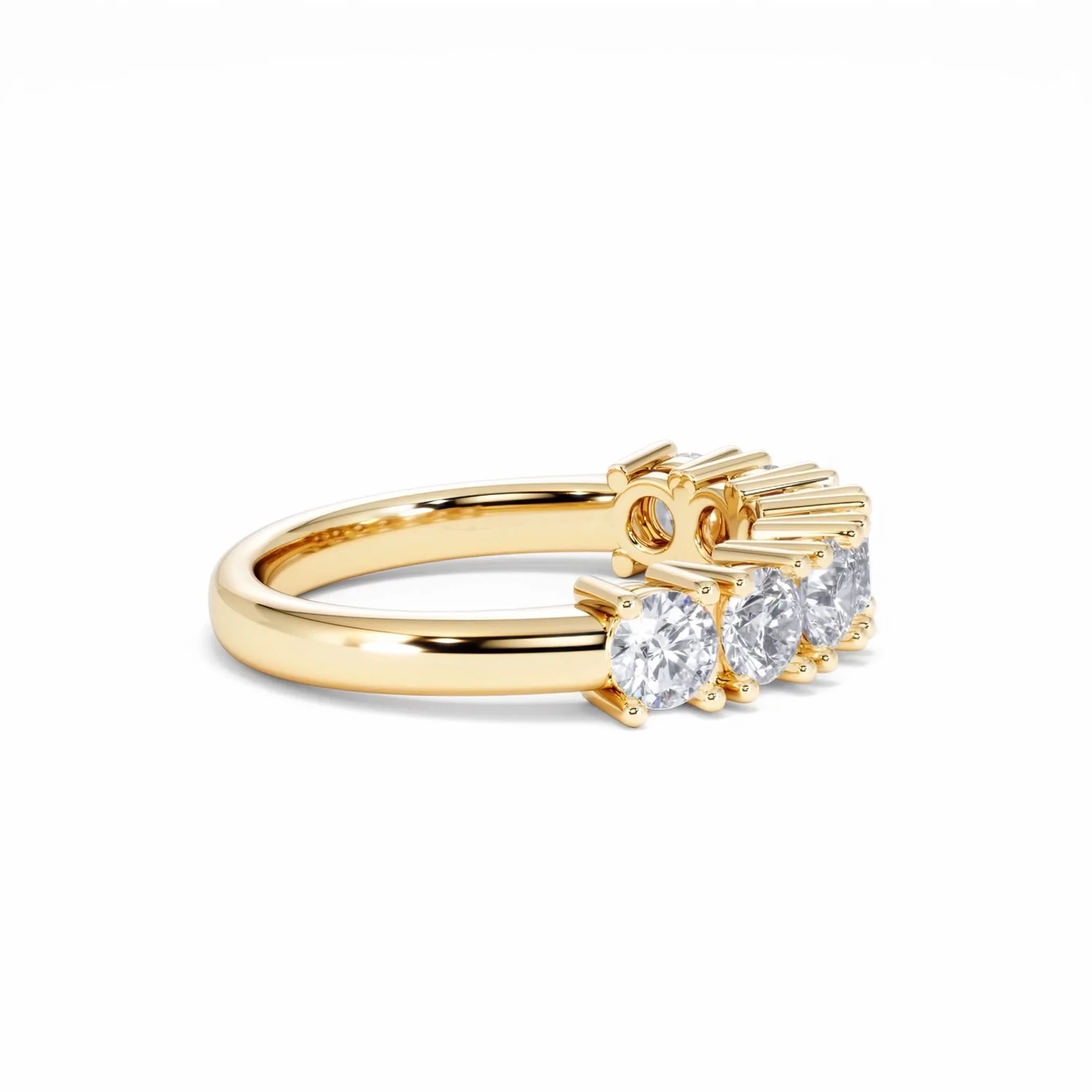 Chloe 7 Stone Lab Diamond Eternity Ring 1.50CT F/VS in 9K Gold - Image 27
