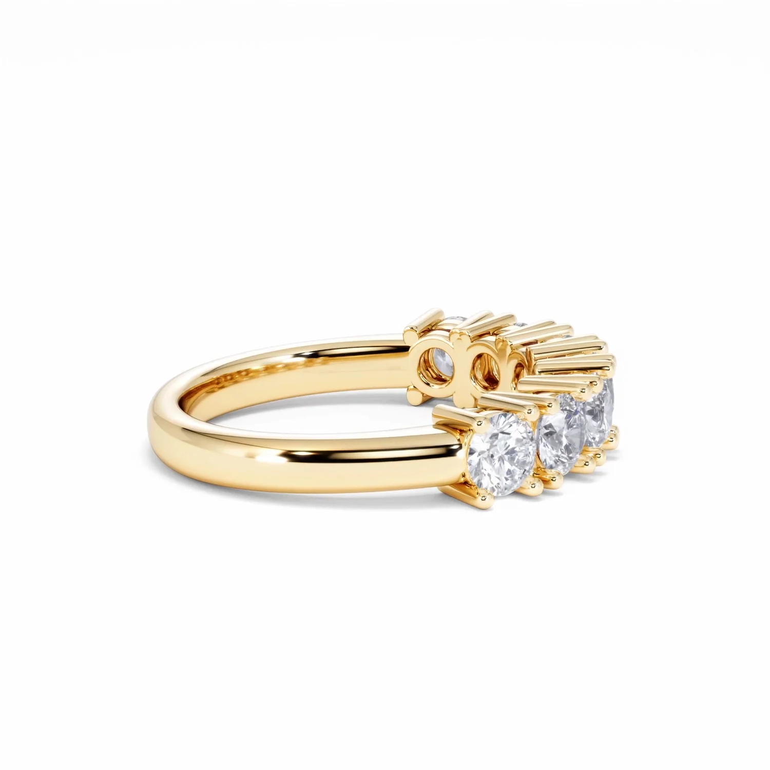 Chloe 7 Stone Lab Diamond Eternity Ring 1.50CT F/VS in 9K Gold - Image 29