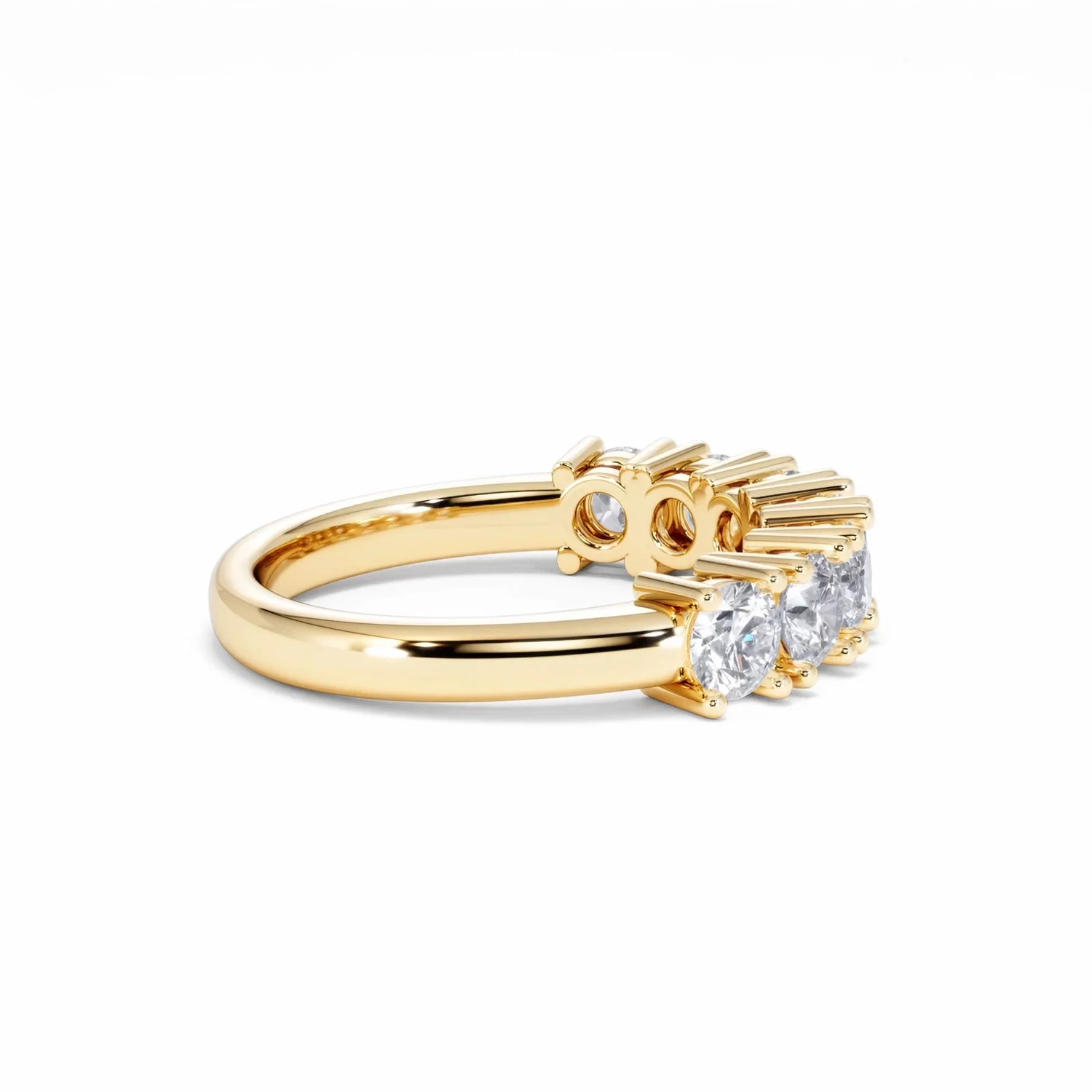 Chloe 7 Stone Lab Diamond Eternity Ring 1.50CT F/VS in 9K Gold - Image 30