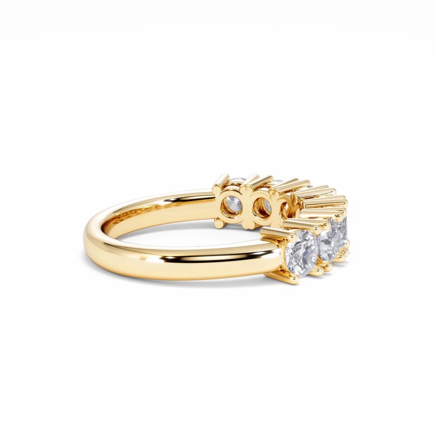 Chloe 7 Stone Lab Diamond Eternity Ring 1.50CT F/VS in 9K Gold - Image 31