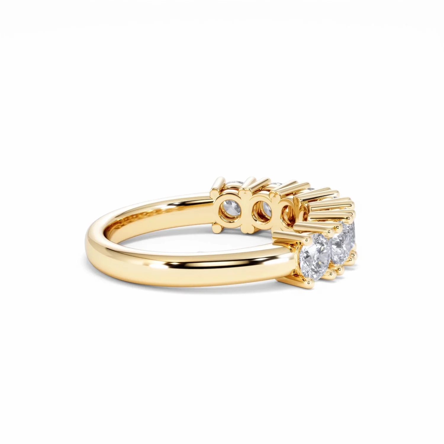 Chloe 7 Stone Lab Diamond Eternity Ring 1.50CT F/VS in 9K Gold - Image 32