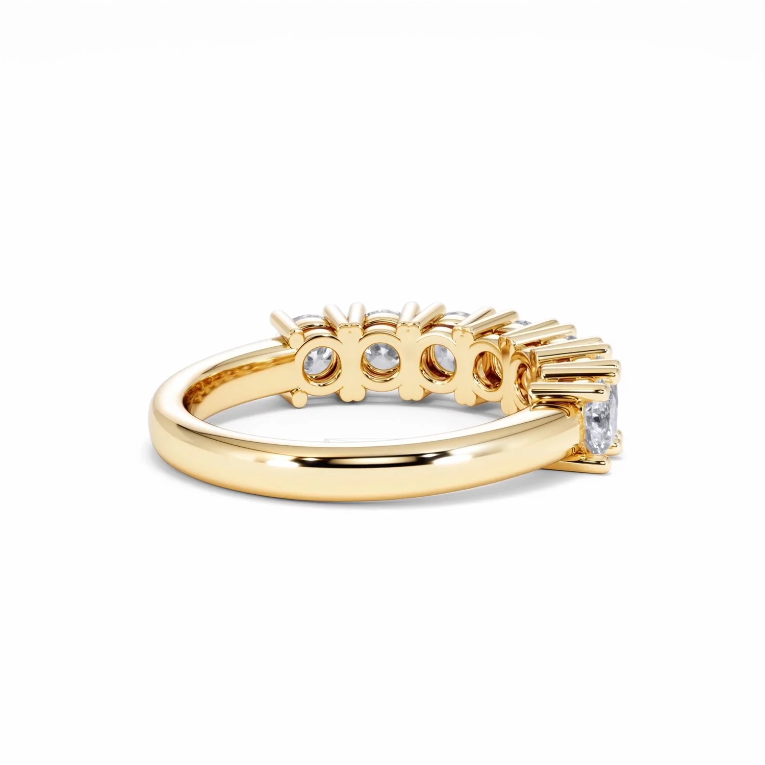 Chloe 7 Stone Lab Diamond Eternity Ring 1.50CT F/VS in 9K Gold - Image 38