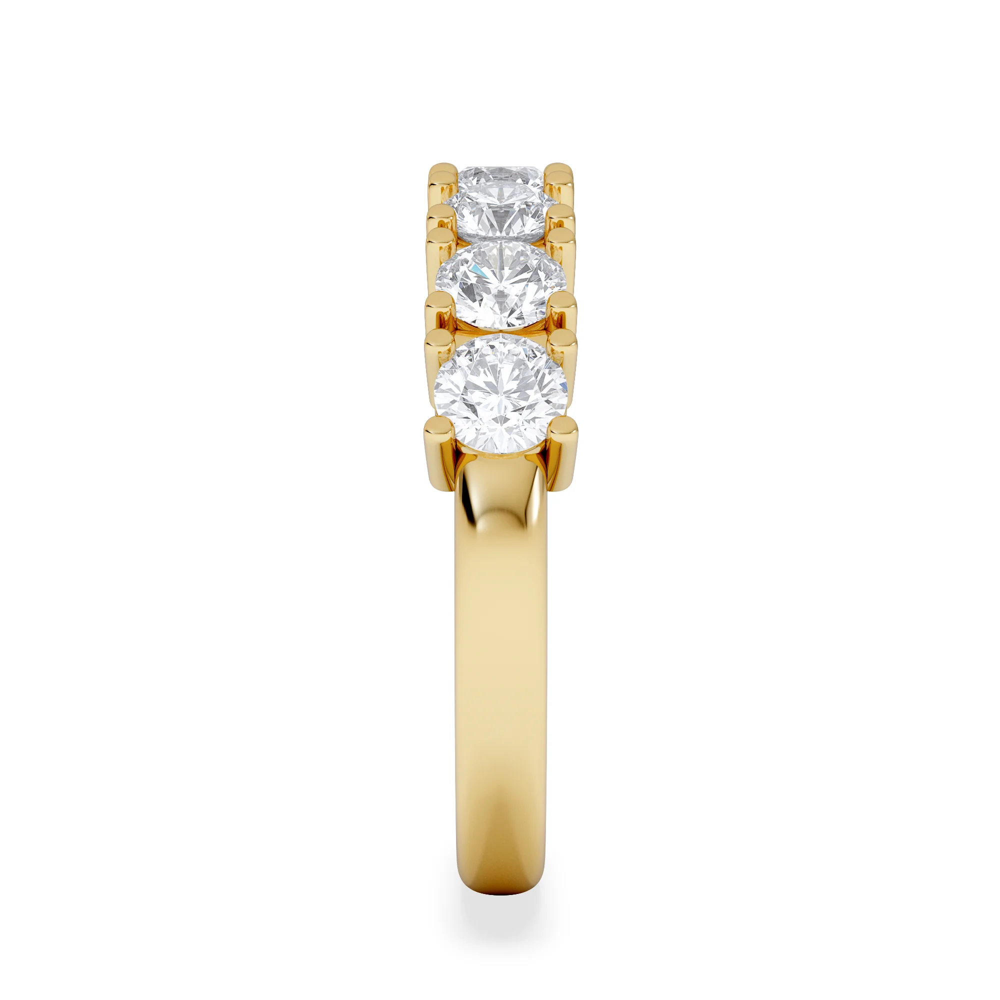 Chloe 7 Stone Lab Diamond Eternity Ring 1.50CT F/VS in 9K Gold - Image 4
