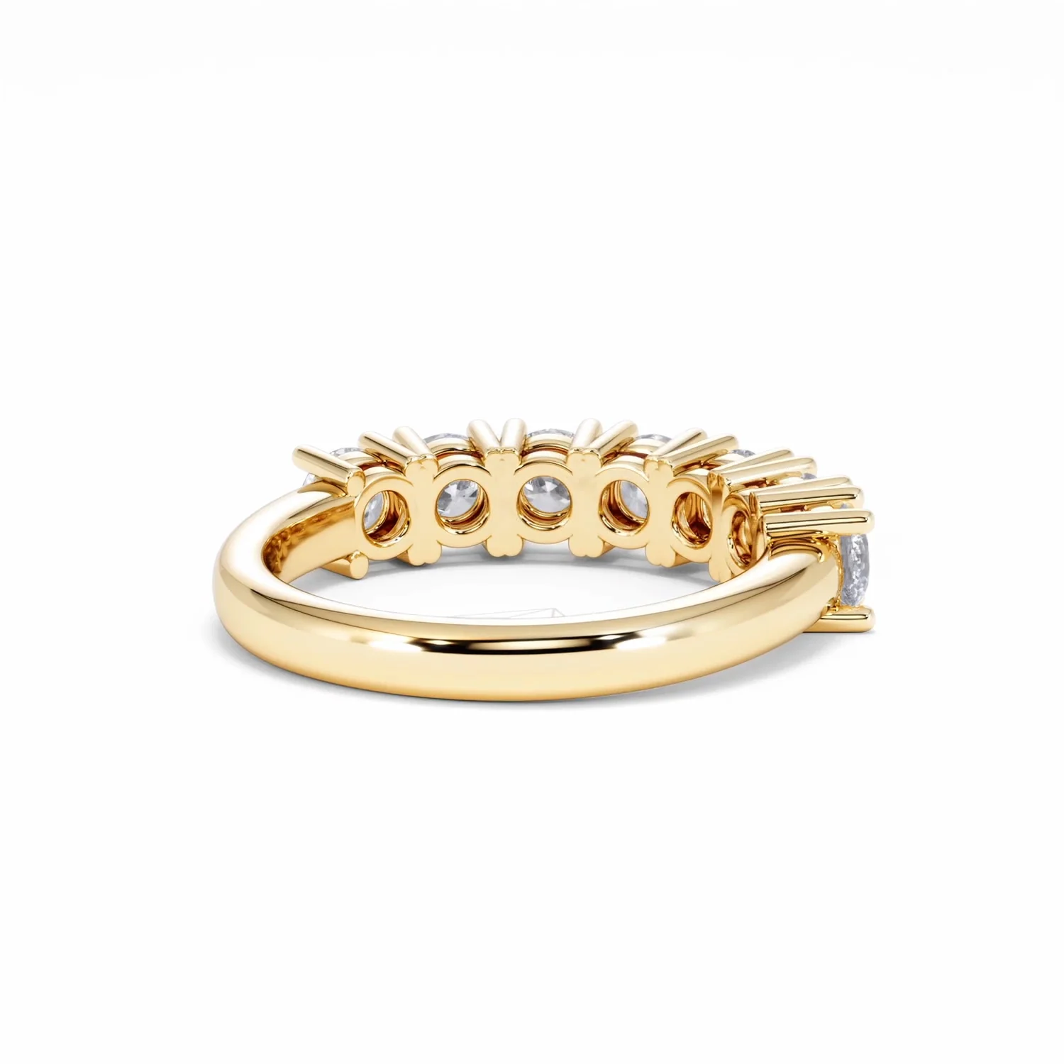 Chloe 7 Stone Lab Diamond Eternity Ring 1.50CT F/VS in 9K Gold - Image 42