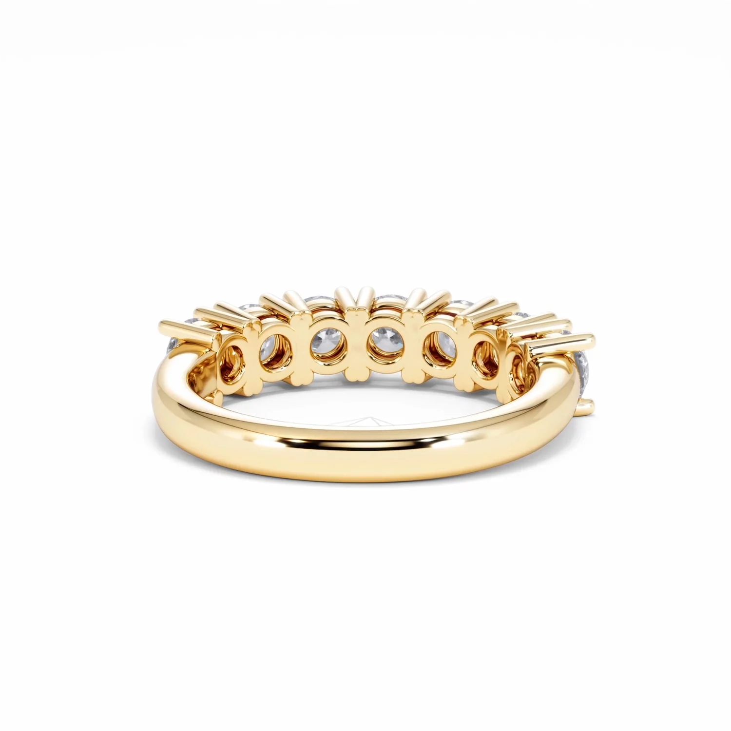 Chloe 7 Stone Lab Diamond Eternity Ring 1.50CT F/VS in 9K Gold - Image 46