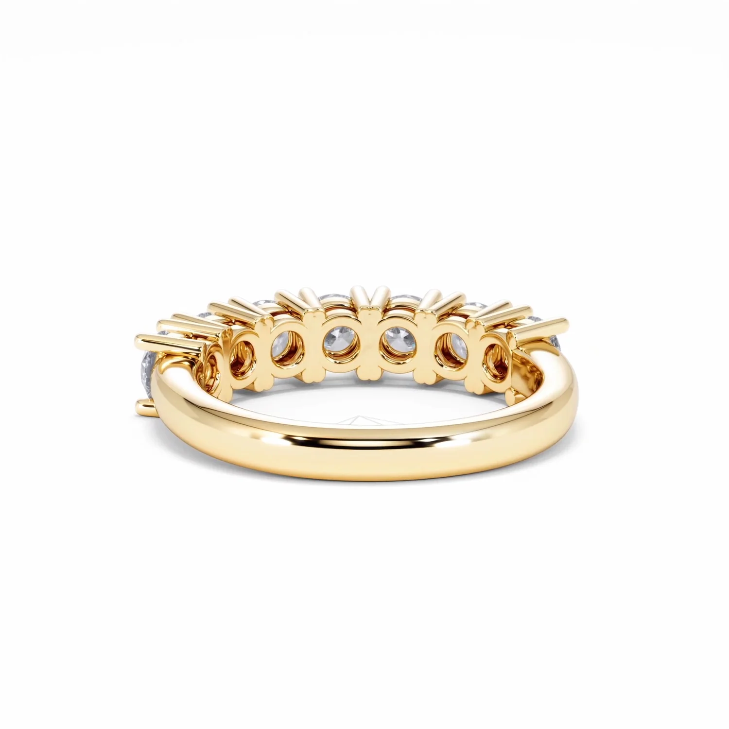 Chloe 7 Stone Lab Diamond Eternity Ring 1.50CT F/VS in 9K Gold - Image 50