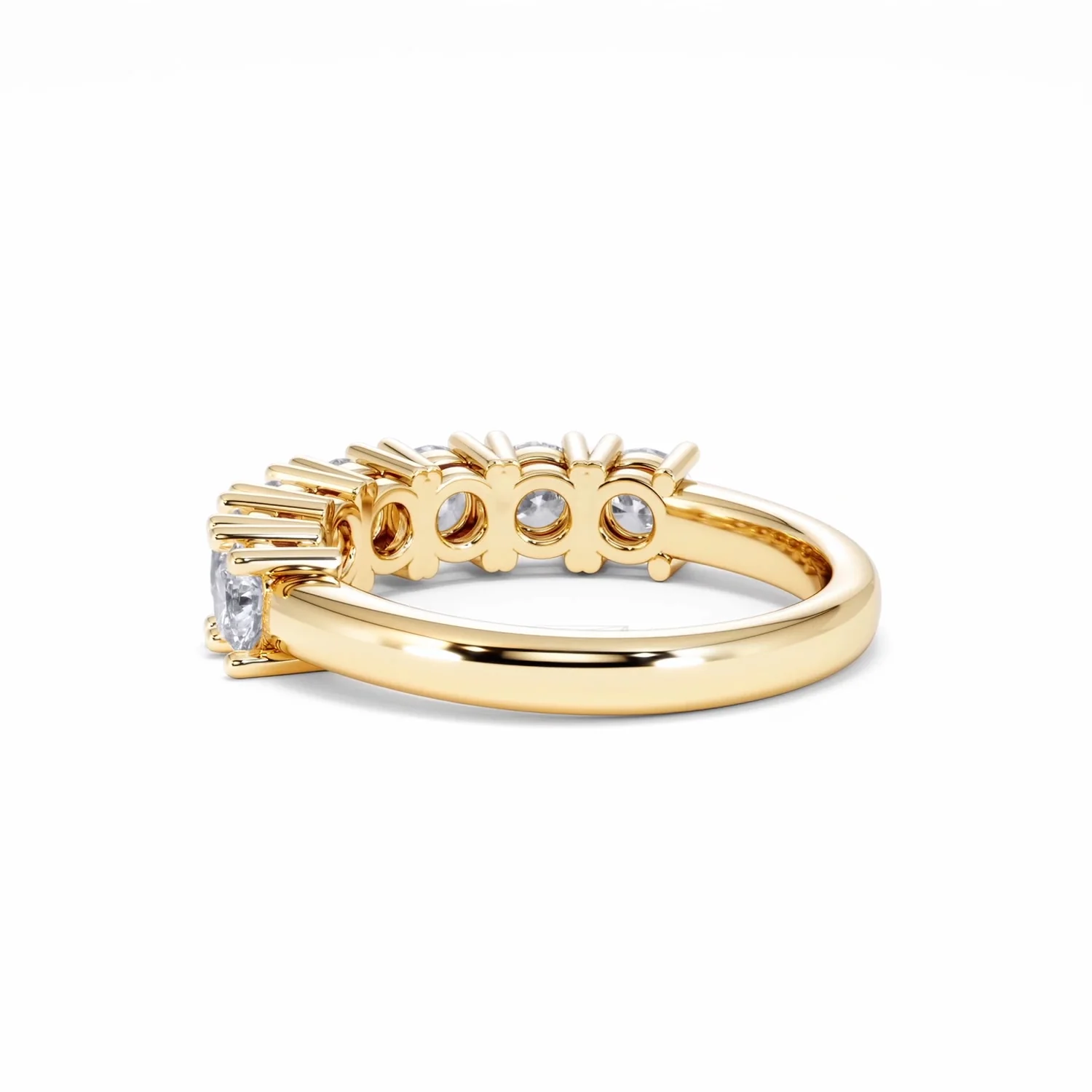 Chloe 7 Stone Lab Diamond Eternity Ring 1.50CT F/VS in 9K Gold - Image 58