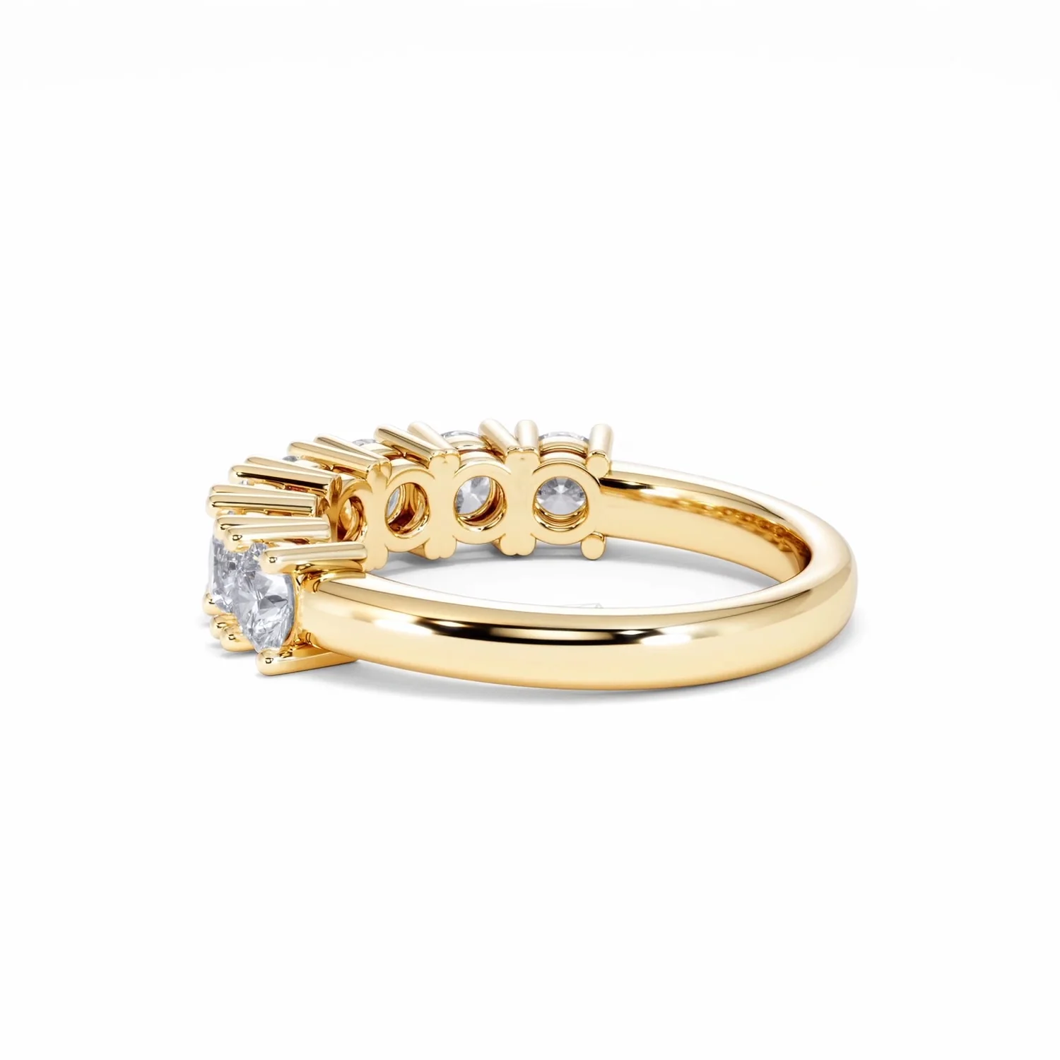 Chloe 7 Stone Lab Diamond Eternity Ring 1.50CT F/VS in 9K Gold - Image 61