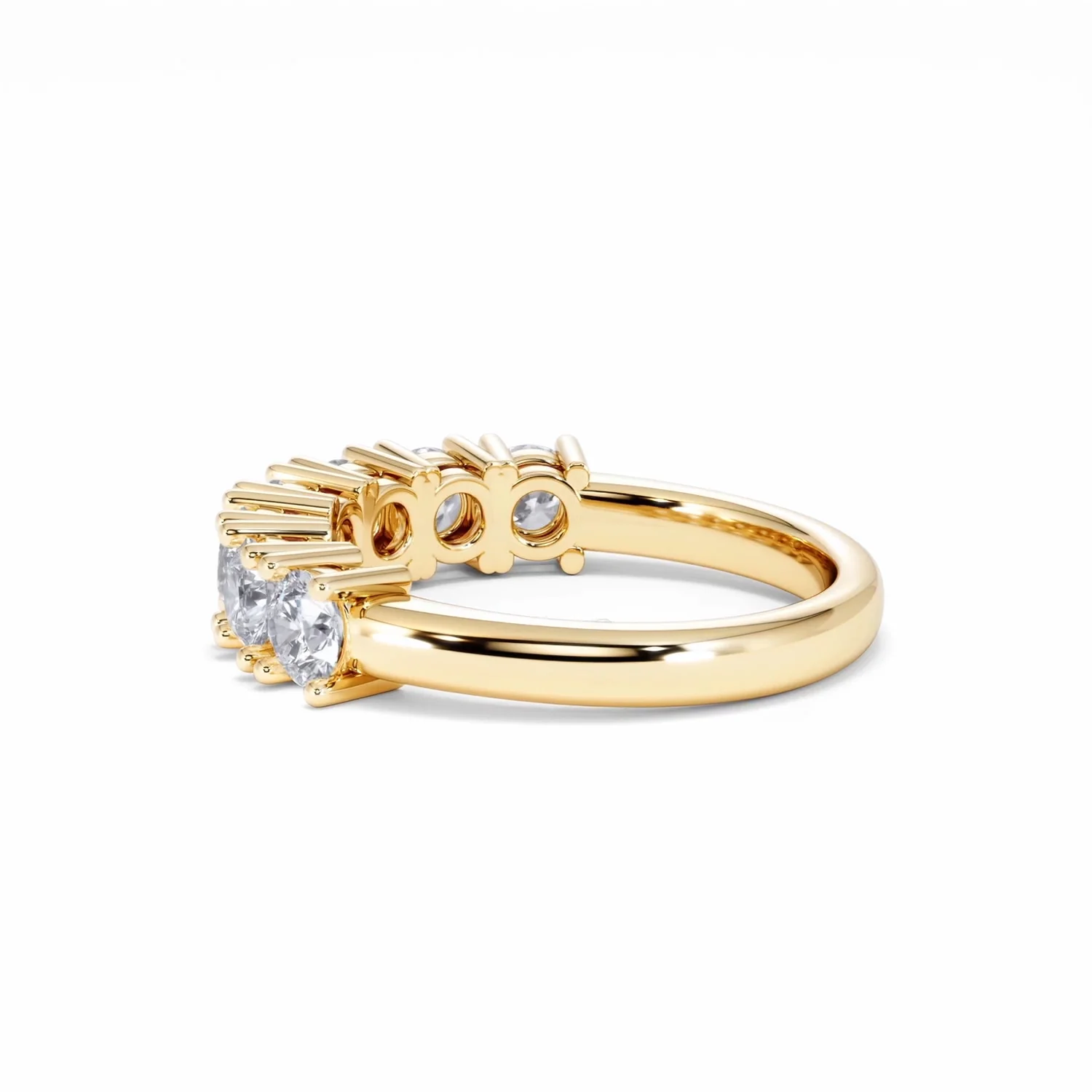 Chloe 7 Stone Lab Diamond Eternity Ring 1.50CT F/VS in 9K Gold - Image 63