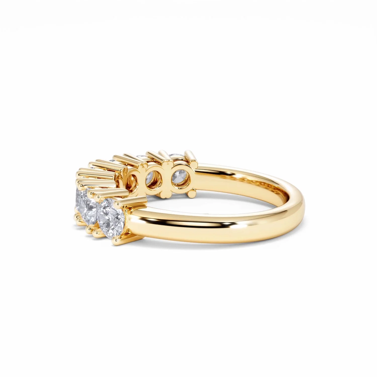 Chloe 7 Stone Lab Diamond Eternity Ring 1.50CT F/VS in 9K Gold - Image 64