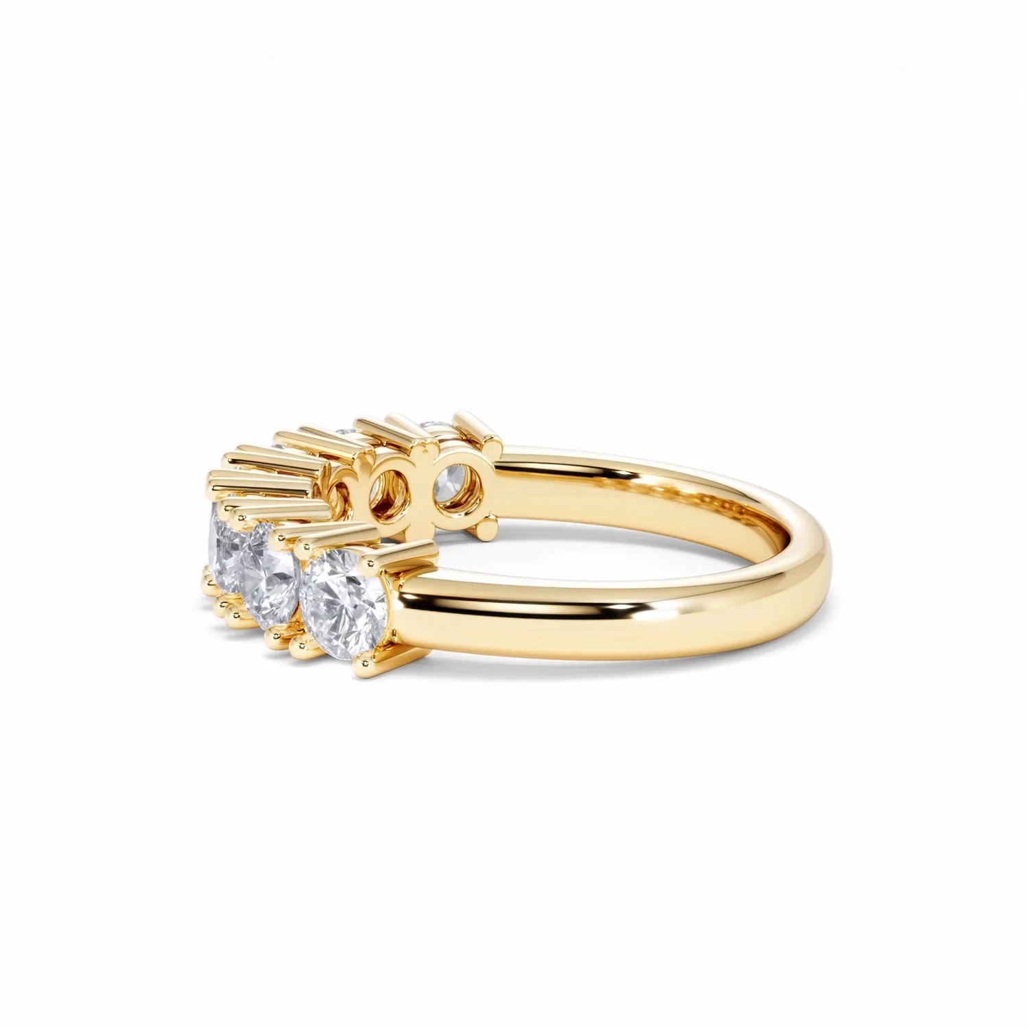 Chloe 7 Stone Lab Diamond Eternity Ring 1.50CT F/VS in 9K Gold - Image 66
