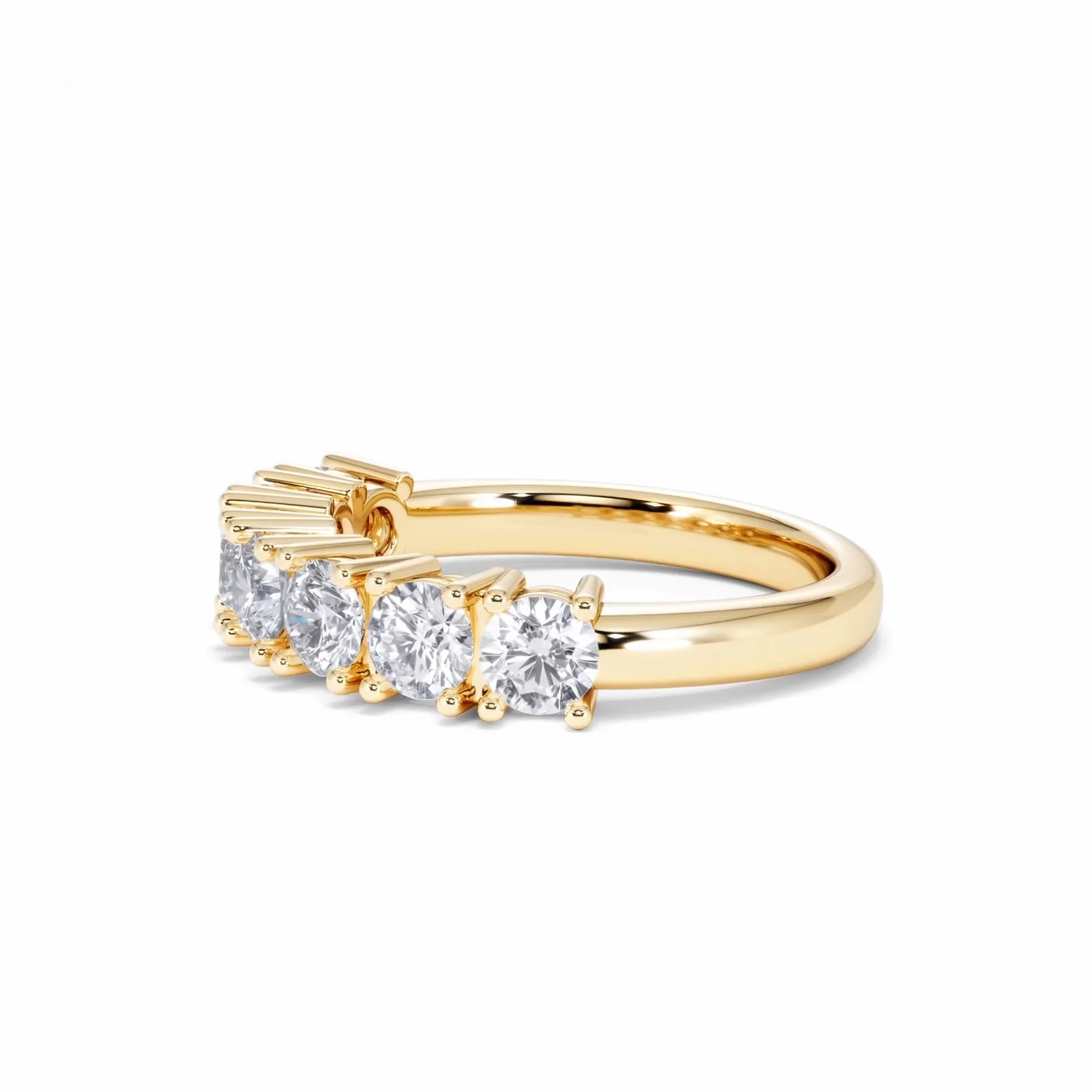 Chloe 7 Stone Lab Diamond Eternity Ring 1.50CT F/VS in 9K Gold - Image 73