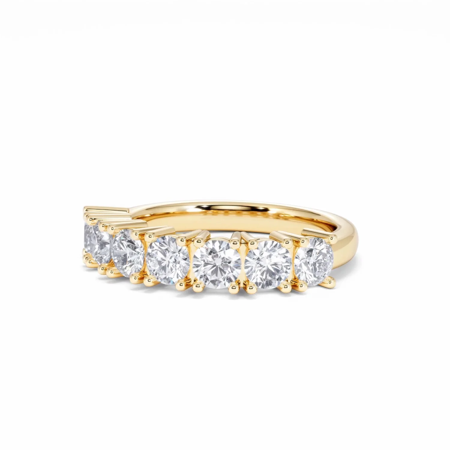 Chloe 7 Stone Lab Diamond Eternity Ring 1.50CT F/VS in 9K Gold - Image 82